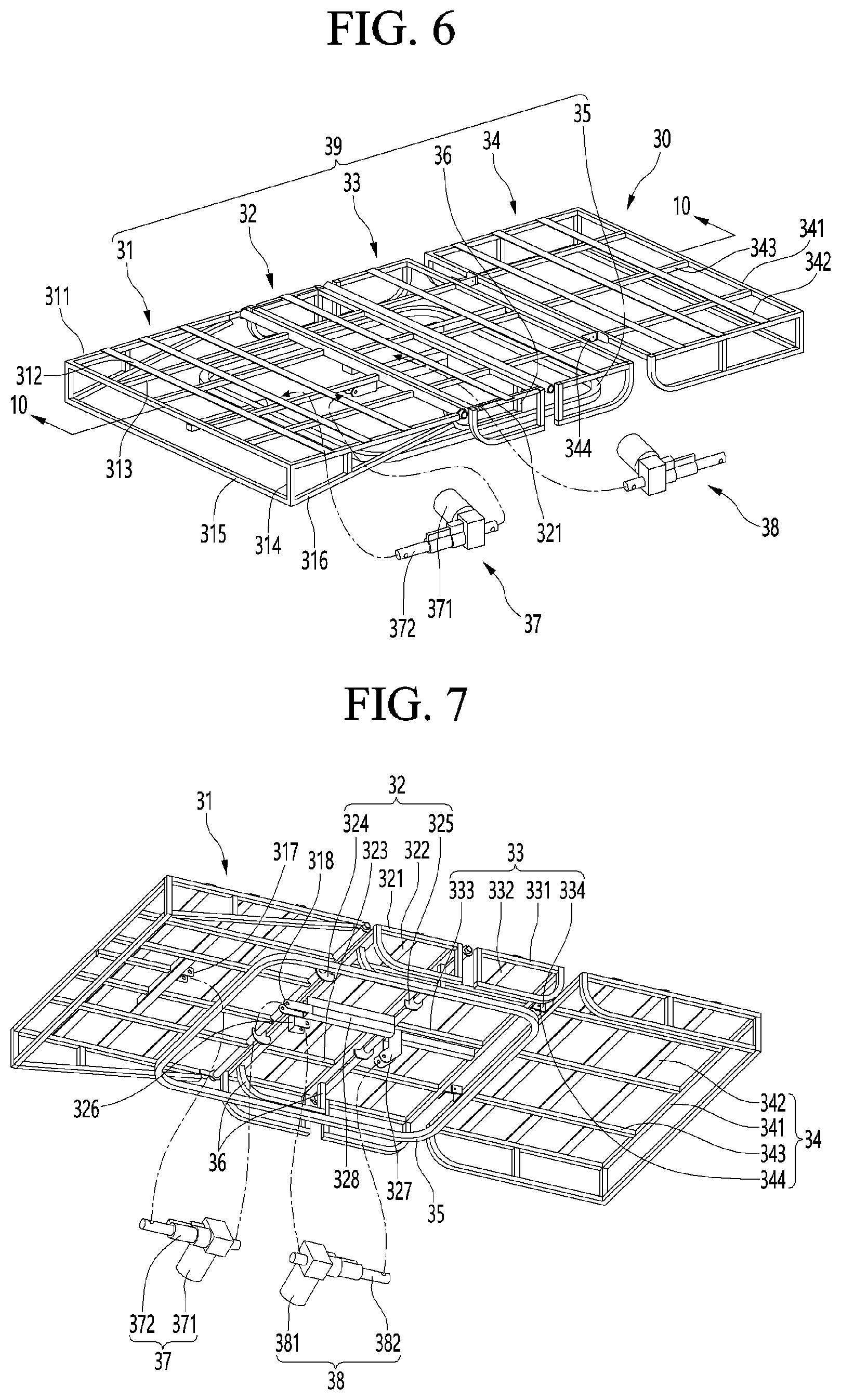 Patent US11779126 Figure 3 – Bed