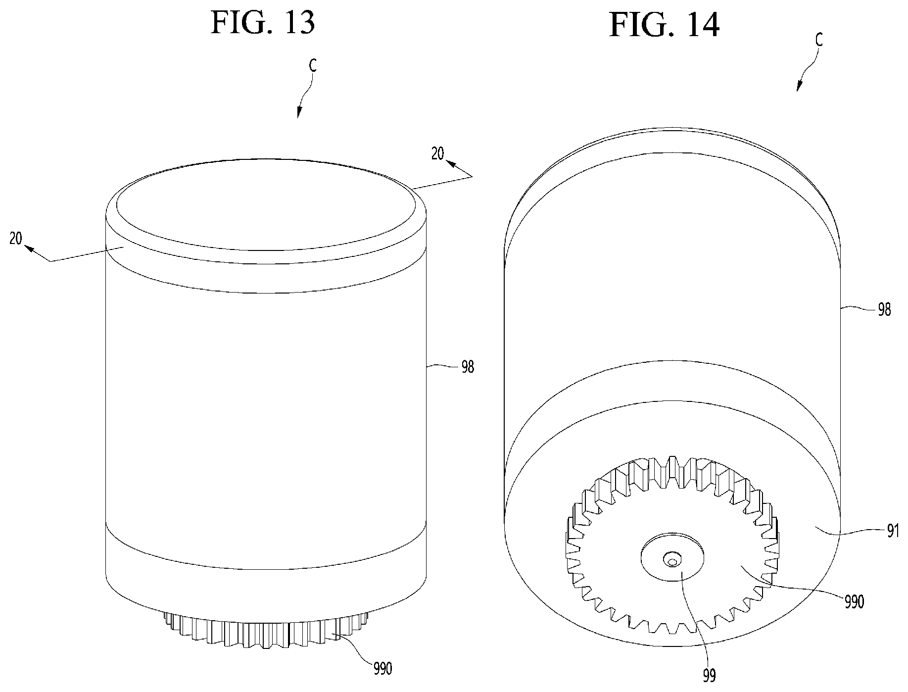 Patent US11779126 Figure 7 – Bed