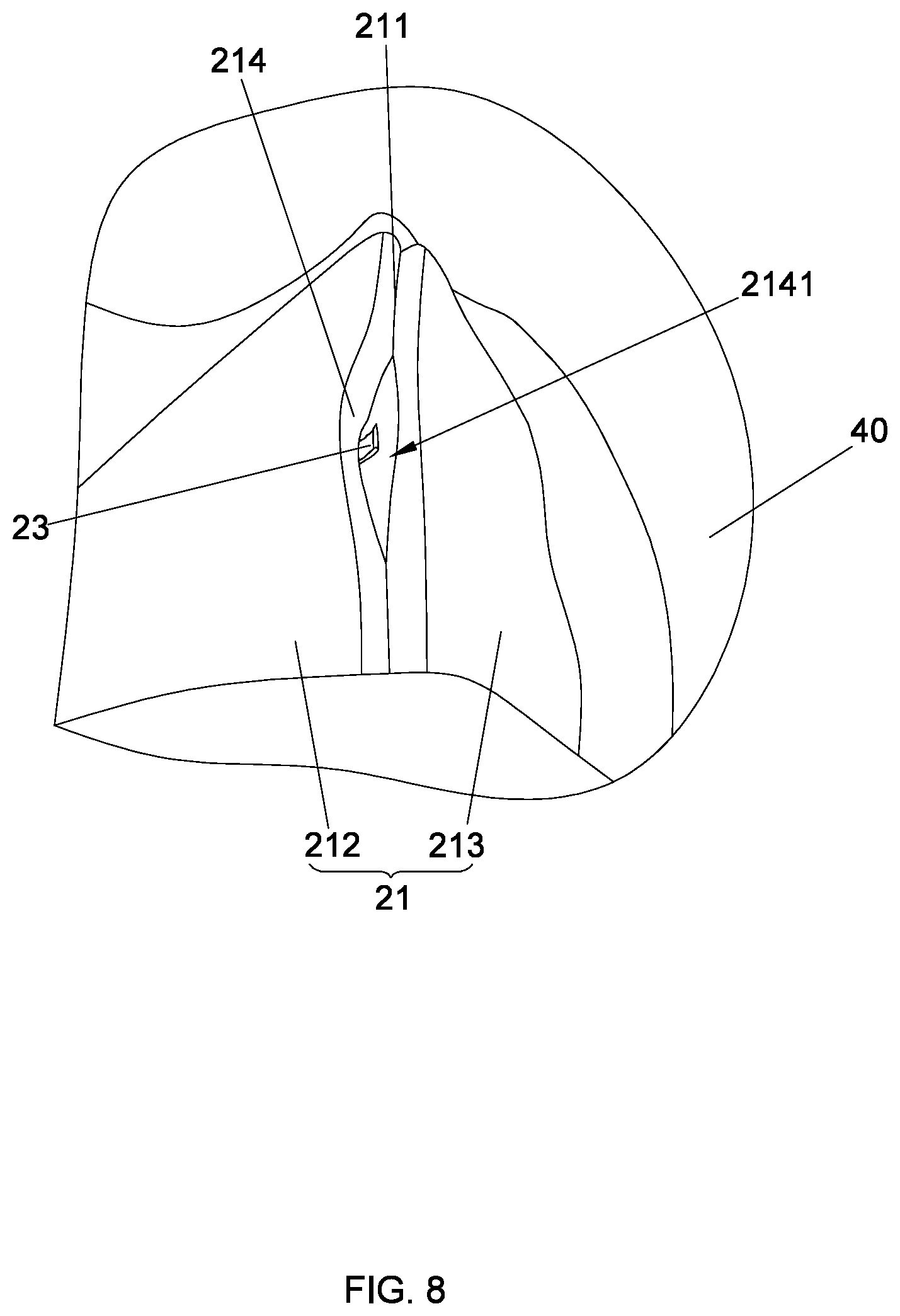 Patent US11779130 Figure 8 – Child bassinet