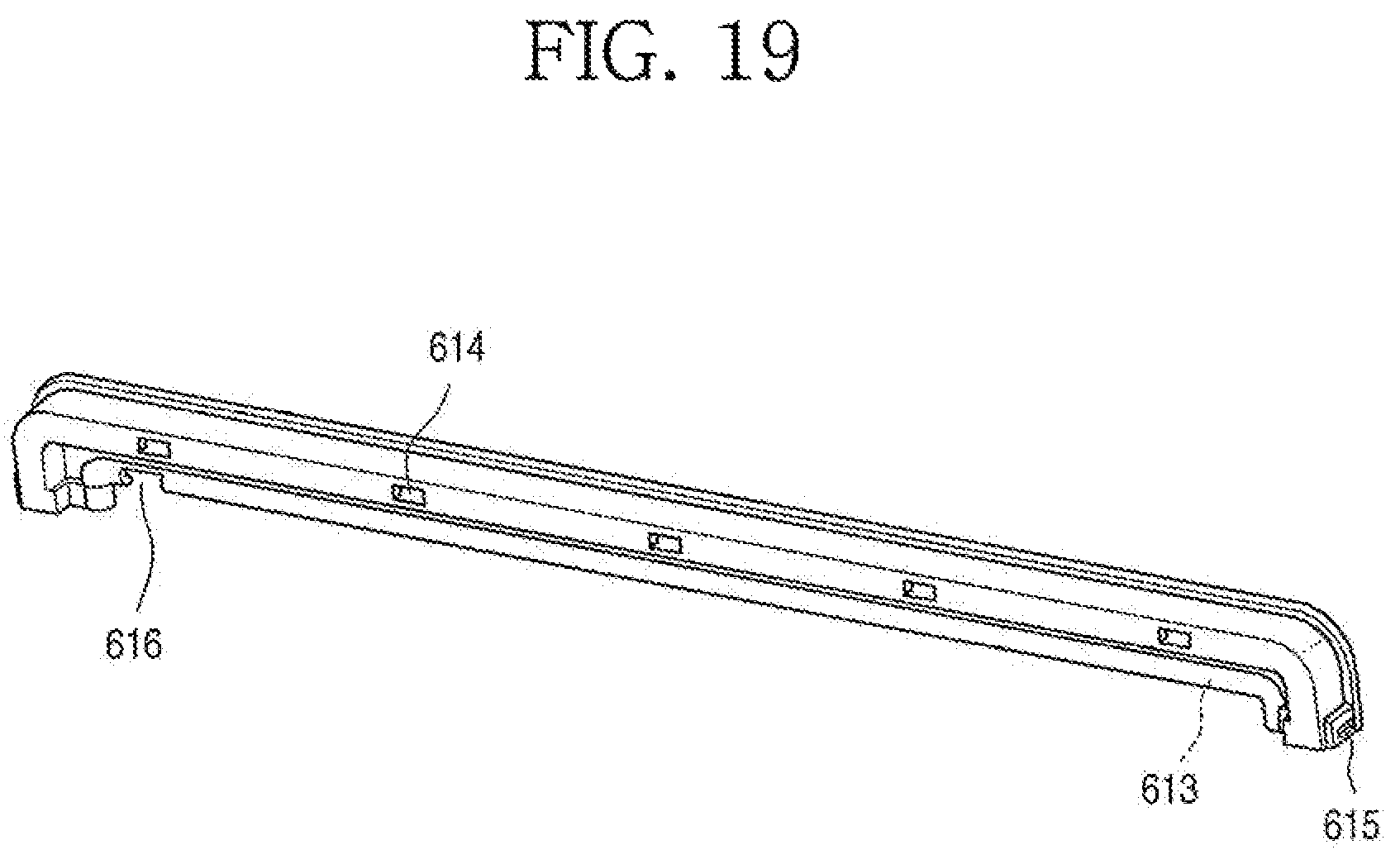 Patent US11779135 Figure 19 – Refrigerator having panel assembly covering opening of outer plate of door