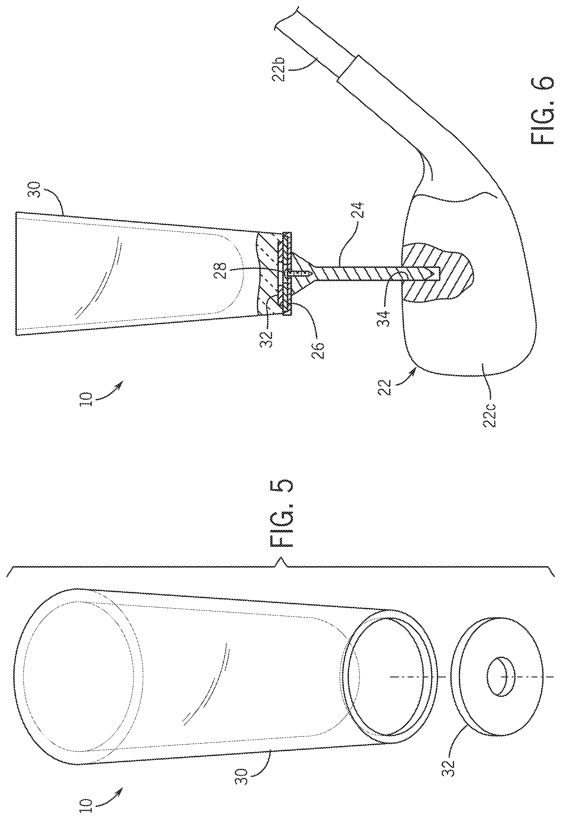 Patent US11779141 Figure 4 – Golf-themed device for consuming a beverage