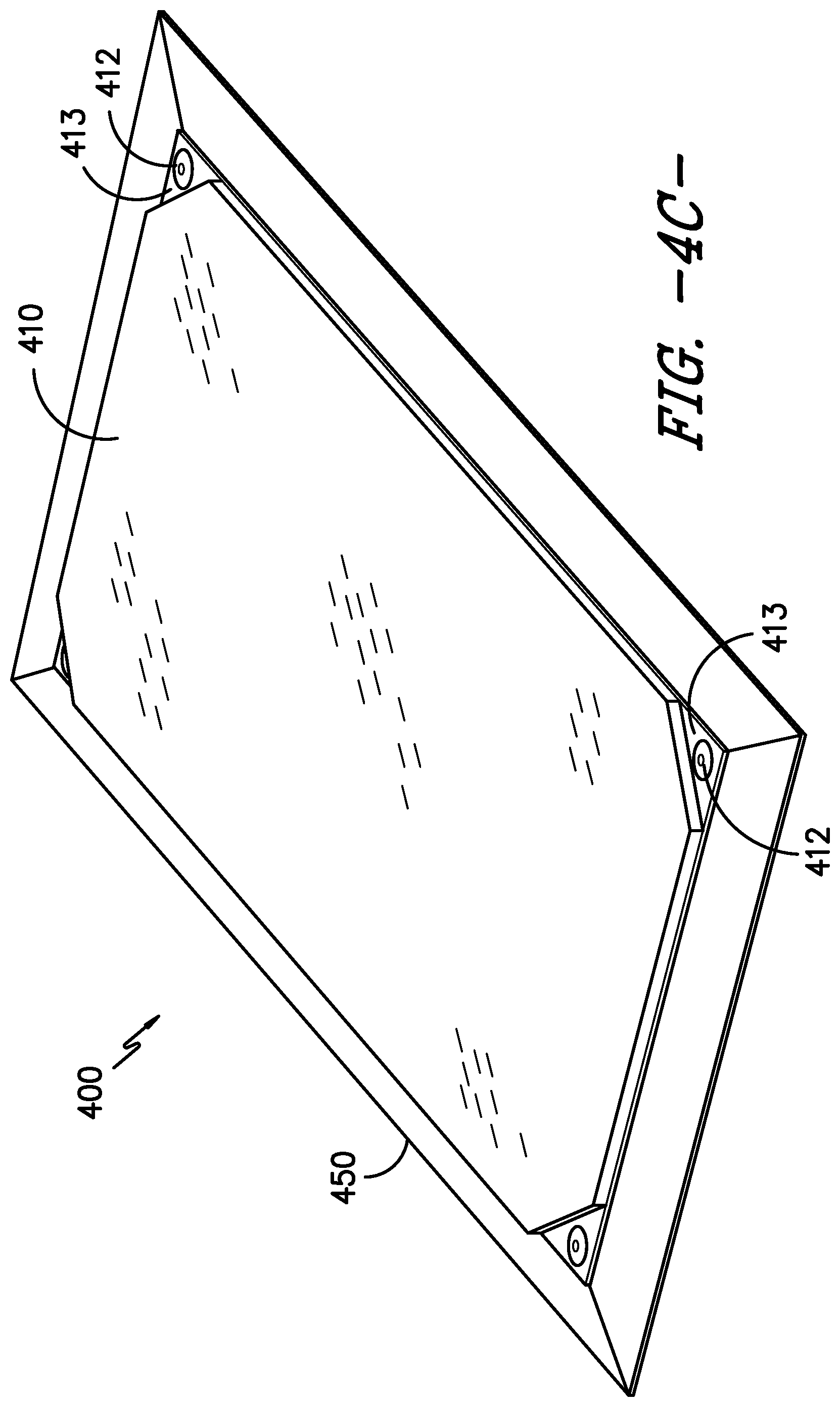 Patent US11779144 Figure 7 – Installation of multi-component floor mat