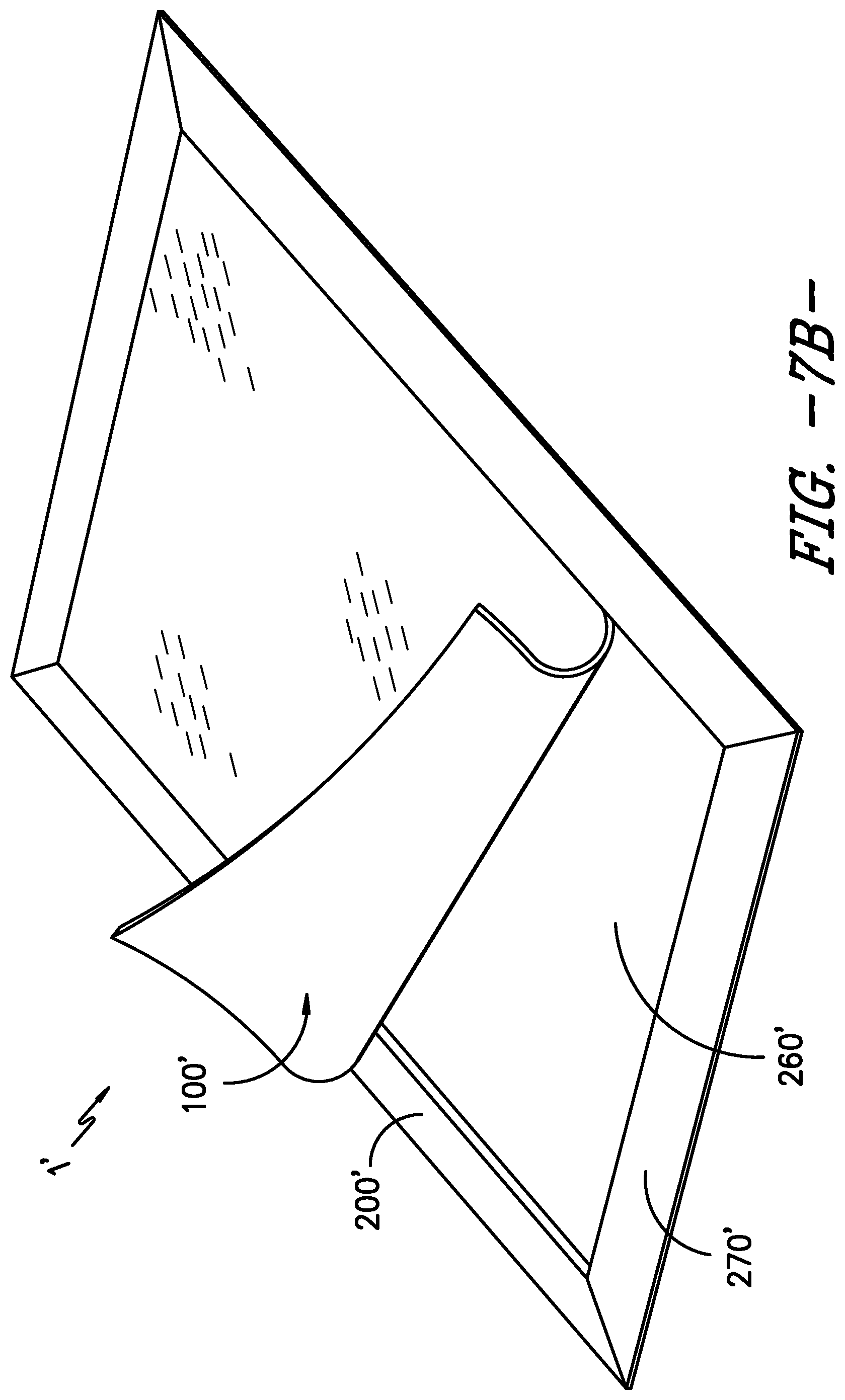 Patent US11779144 Figure 14 – Installation of multi-component floor mat