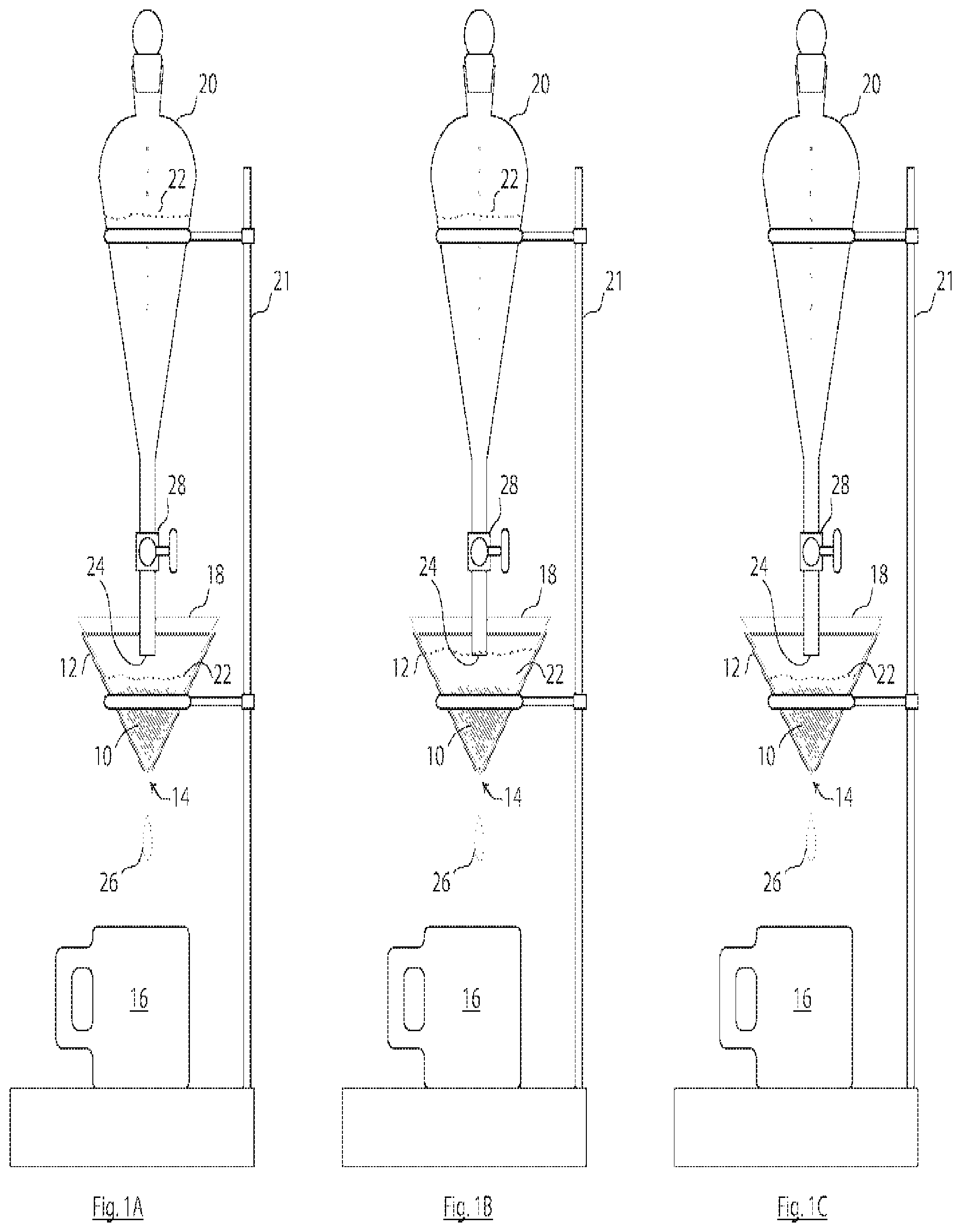 Patent US11779147 Figure 1 – Passive metering for pour-over coffee brewing