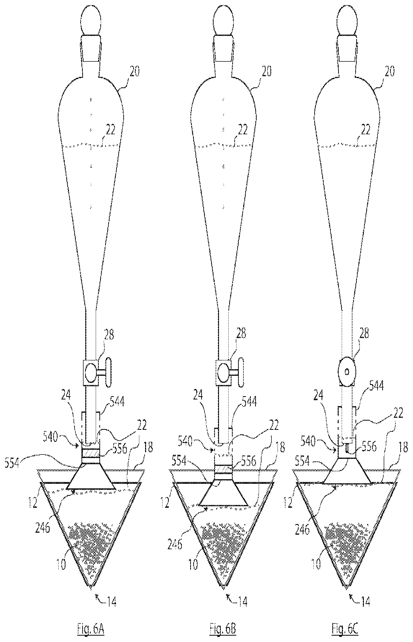 Patent US11779147 Figure 5 – Passive metering for pour-over coffee brewing