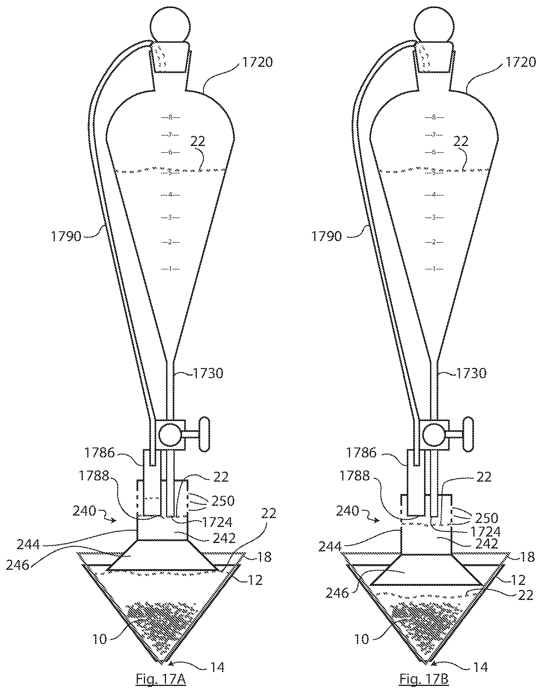 Patent US11779147 Figure 17 – Passive metering for pour-over coffee brewing
