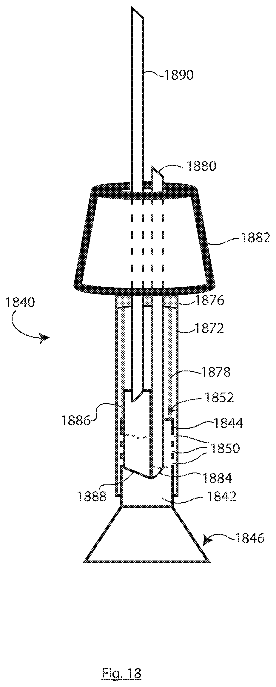 Patent US11779147 Figure 18 – Passive metering for pour-over coffee brewing