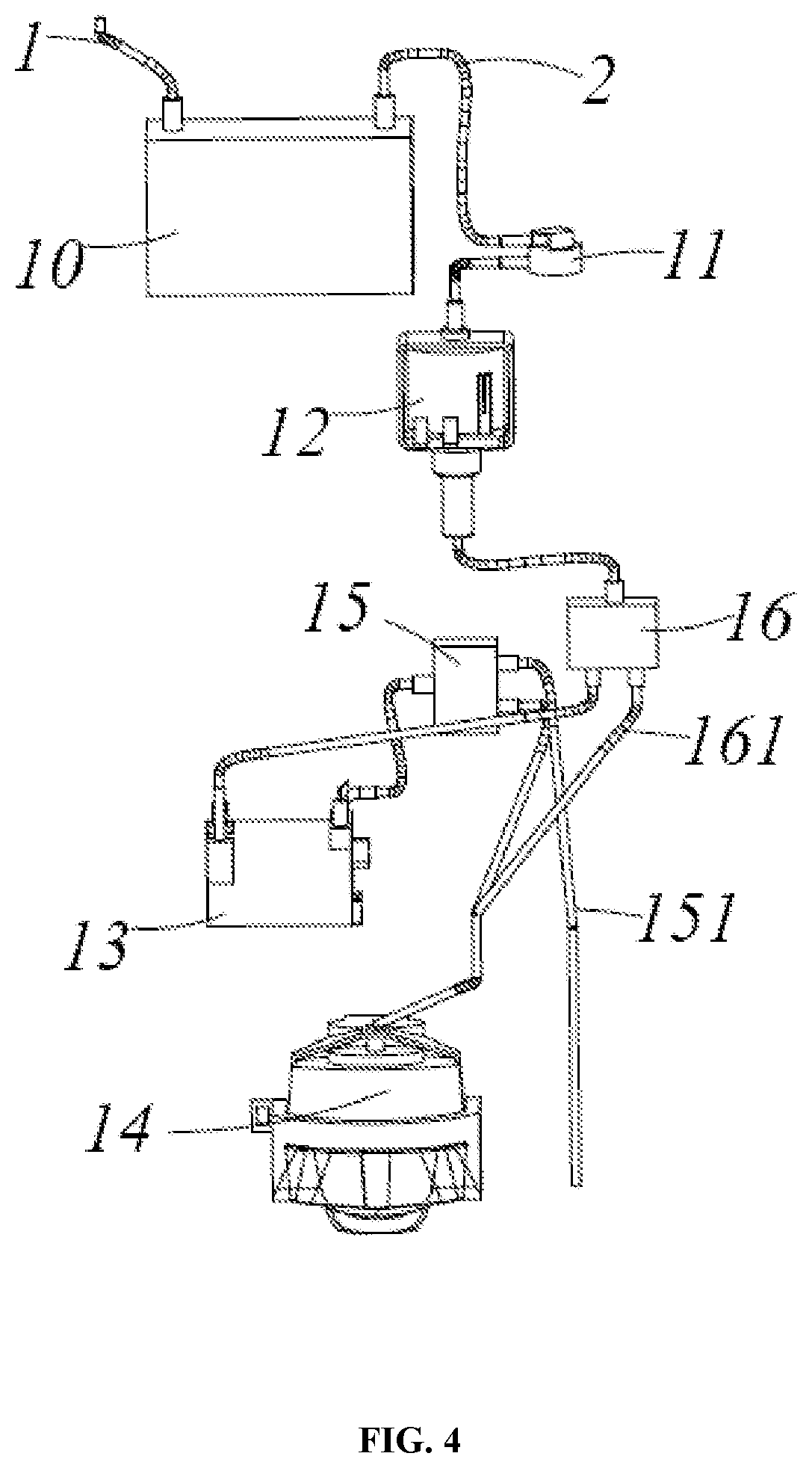 Patent US11779149 Figure 4 – Refrigerator