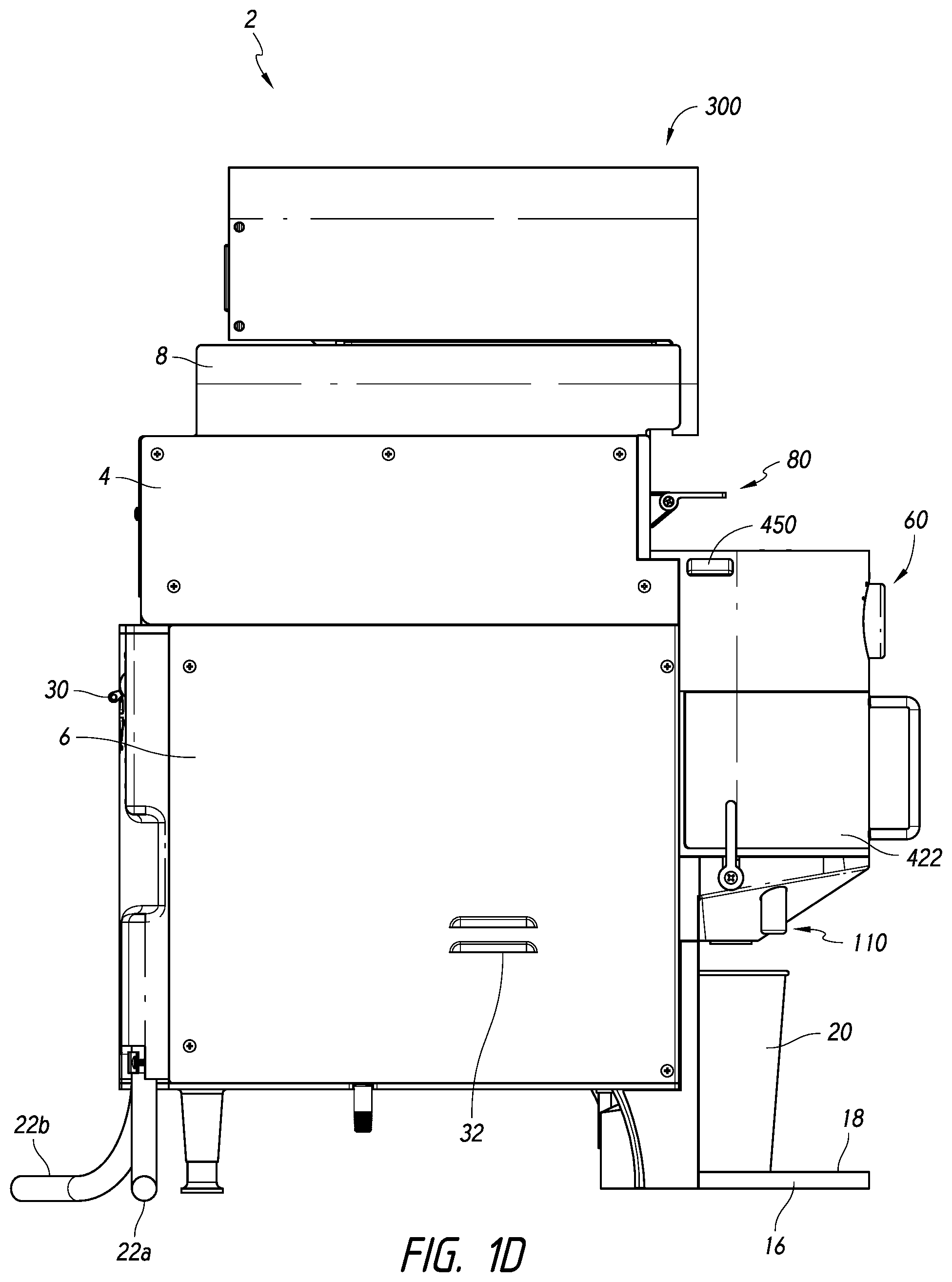 Patent US11779150 Figure 4 – Apparatuses, systems, and methods for brewing a beverage