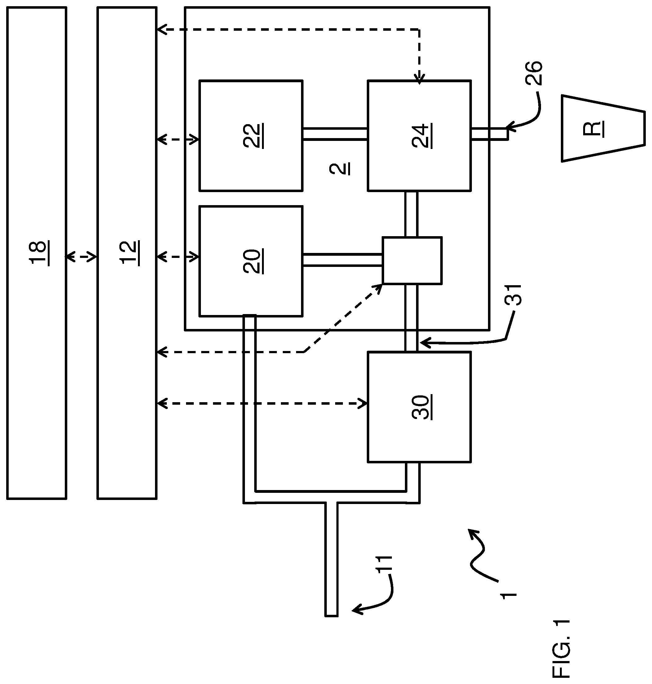 Patent US11779152 Figure 1 – Beverage dispensing device with cleaning module and method of cleaning said device