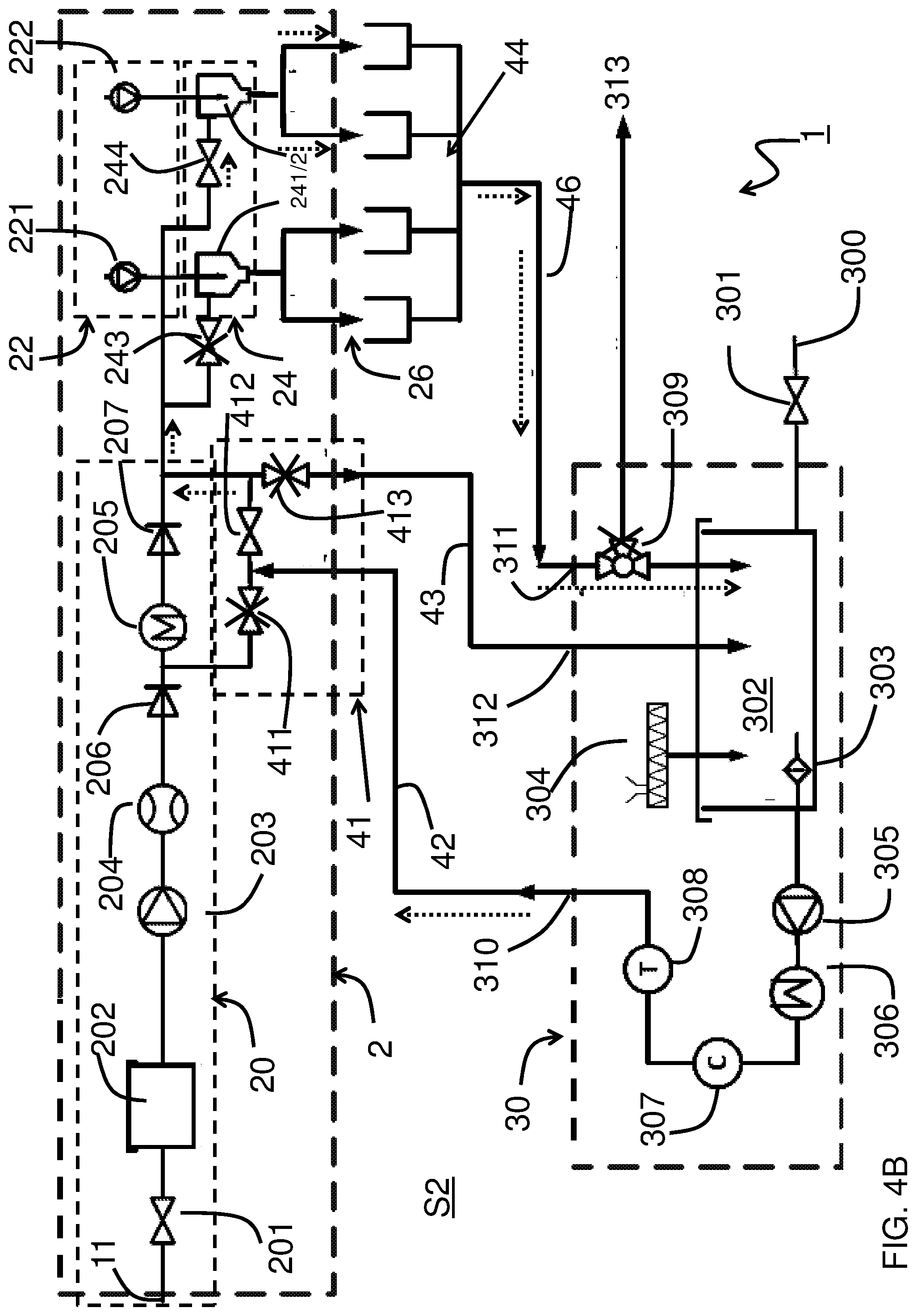 Patent US11779152 Figure 5 – Beverage dispensing device with cleaning module and method of cleaning said device
