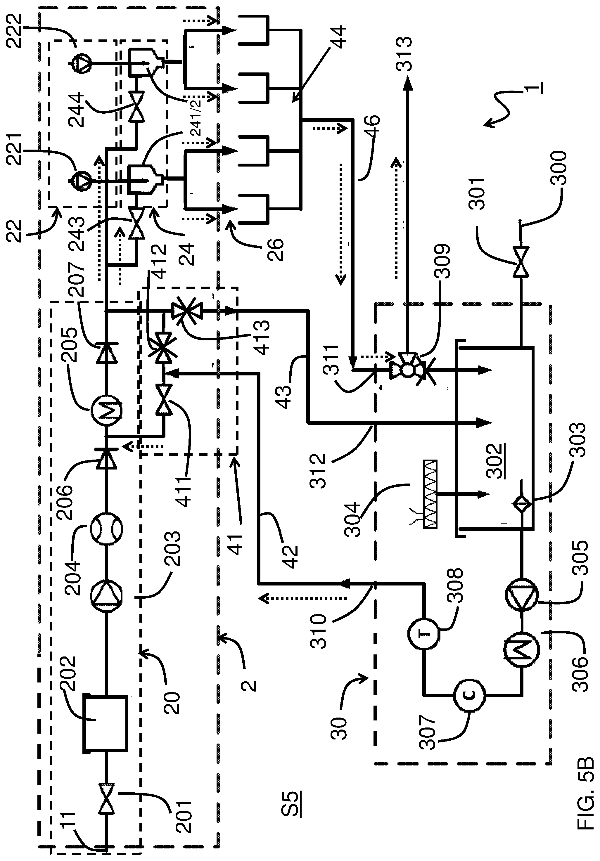 Patent US11779152 Figure 8 – Beverage dispensing device with cleaning module and method of cleaning said device