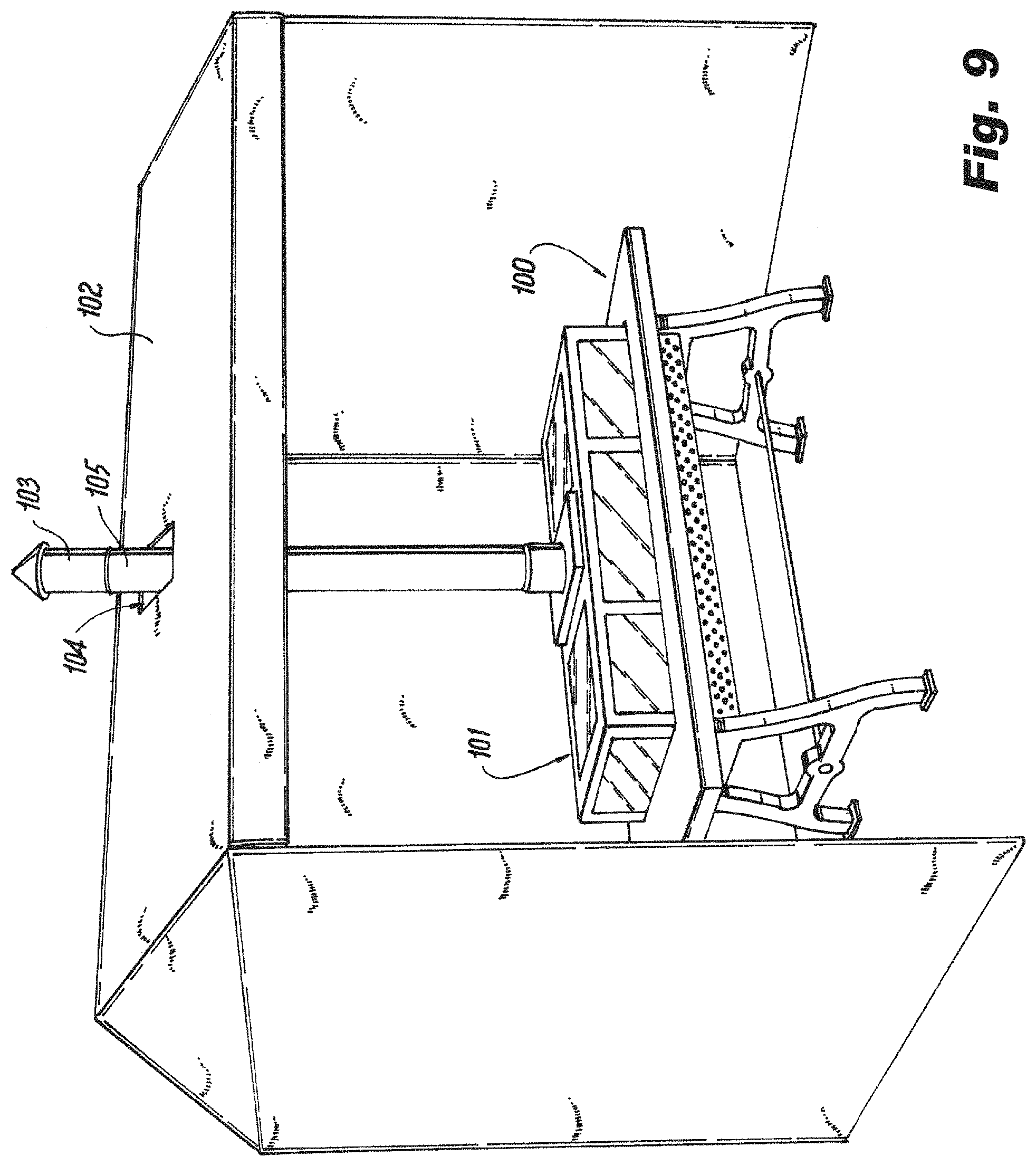 Patent US11779153 Figure 9 – Heating table with adjustable-height grill