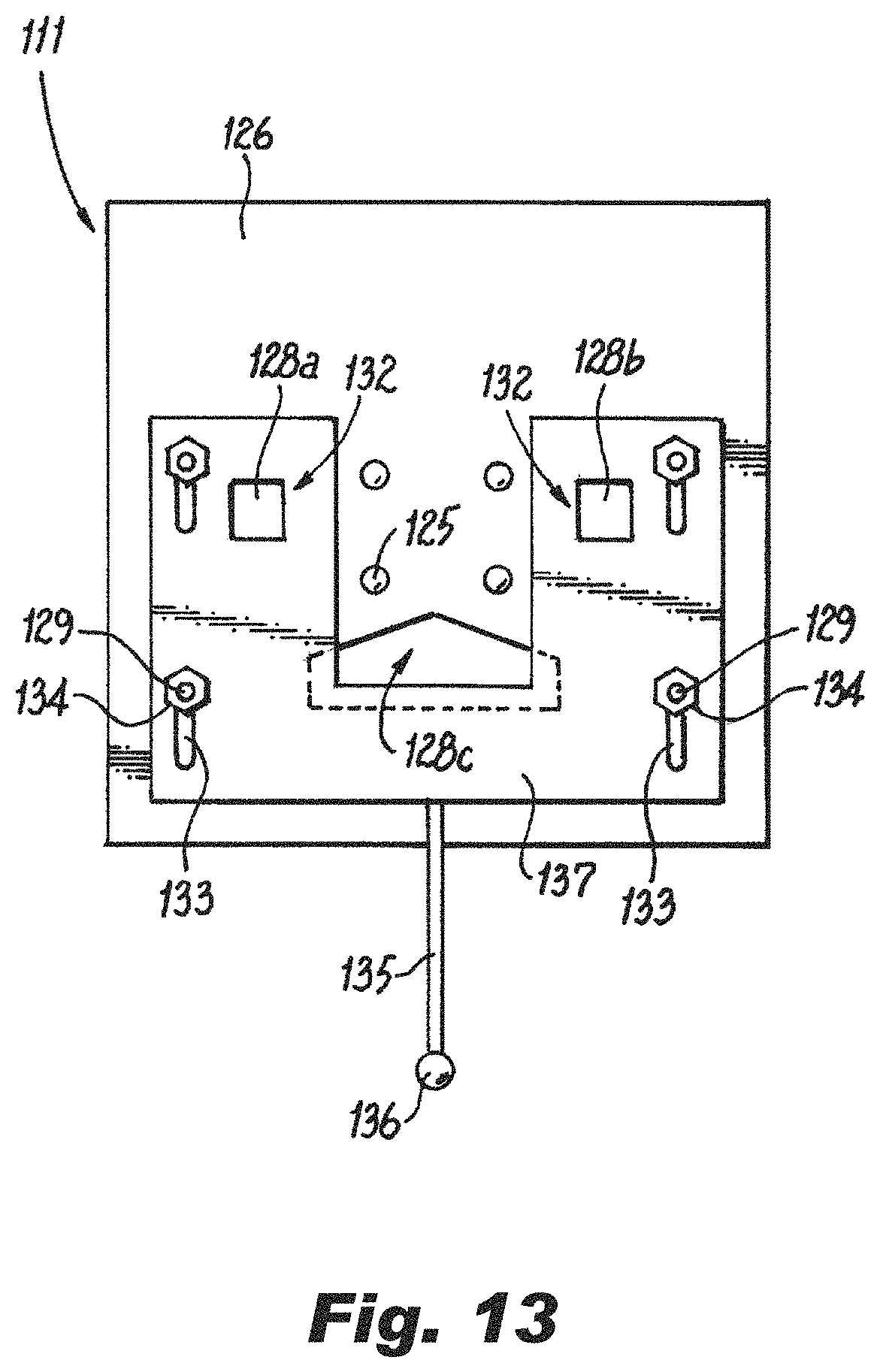 Patent US11779153 Figure 13 – Heating table with adjustable-height grill