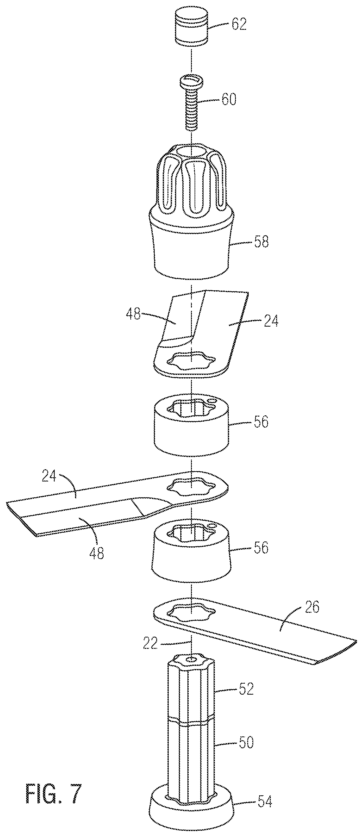 Patent US11779157 Figure 4 – Chopper blade assembly