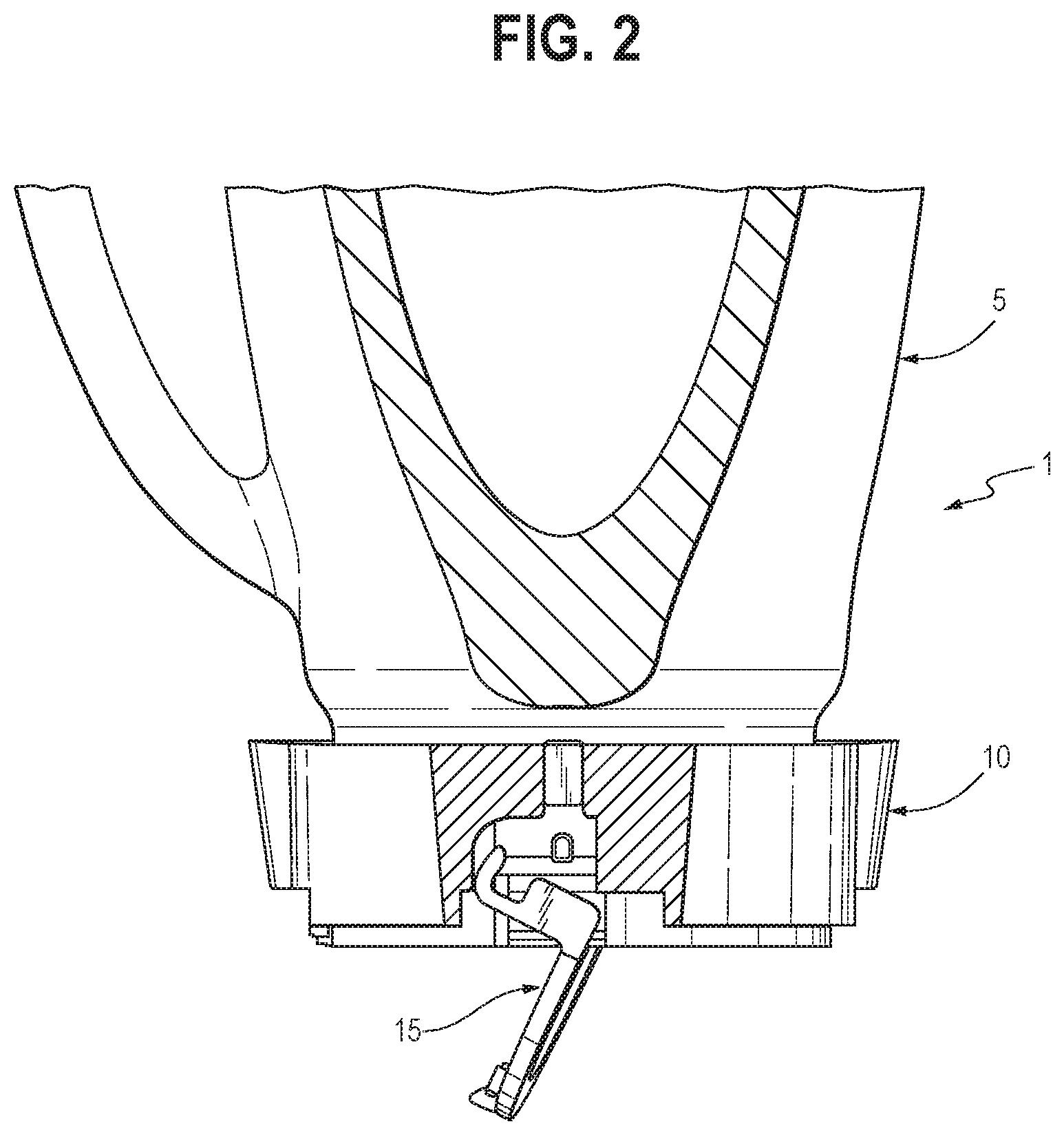 Patent US11779159 Figure 2 – Locking blade base