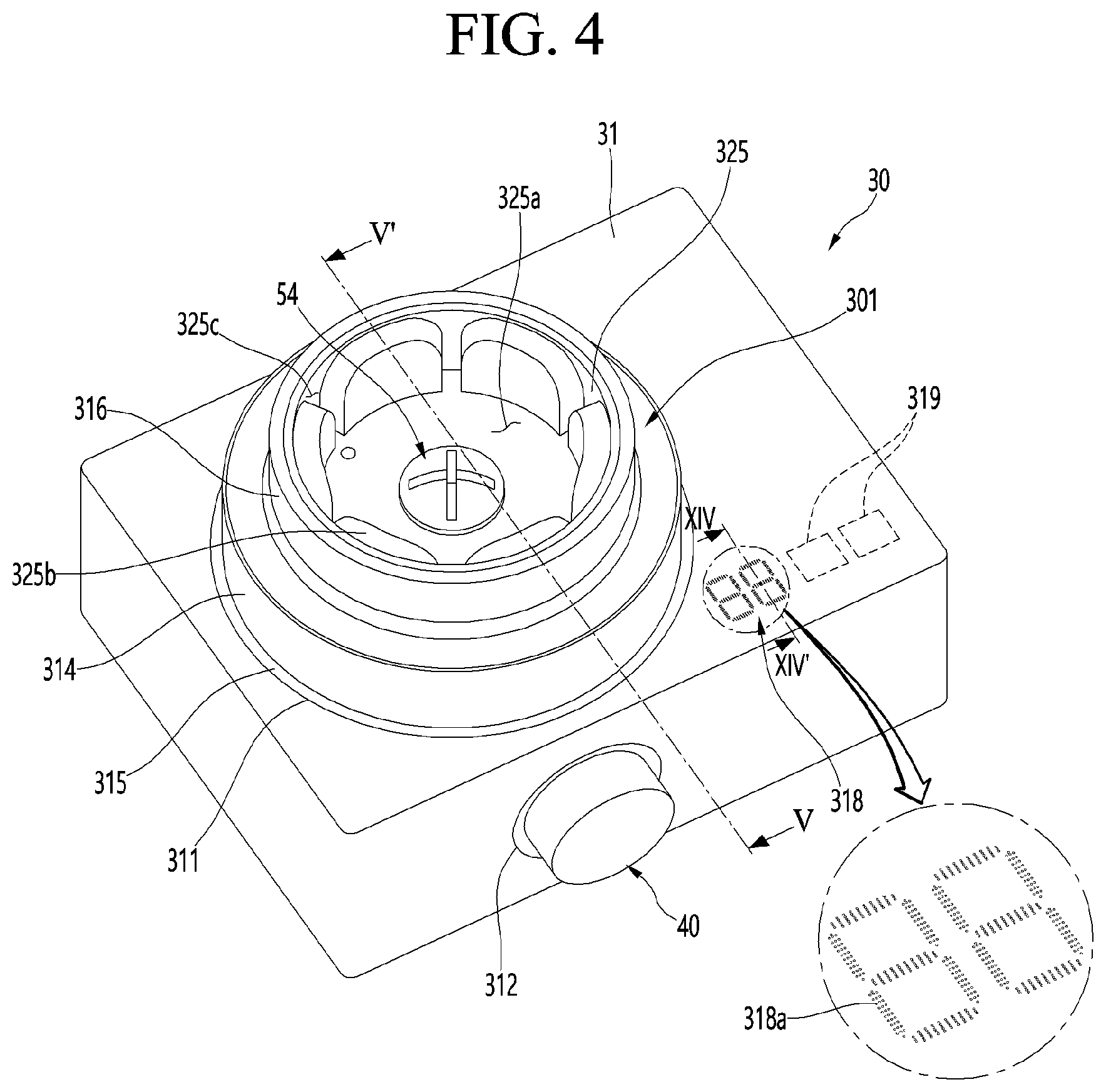 Patent US11779160 Figure 4 – Blender