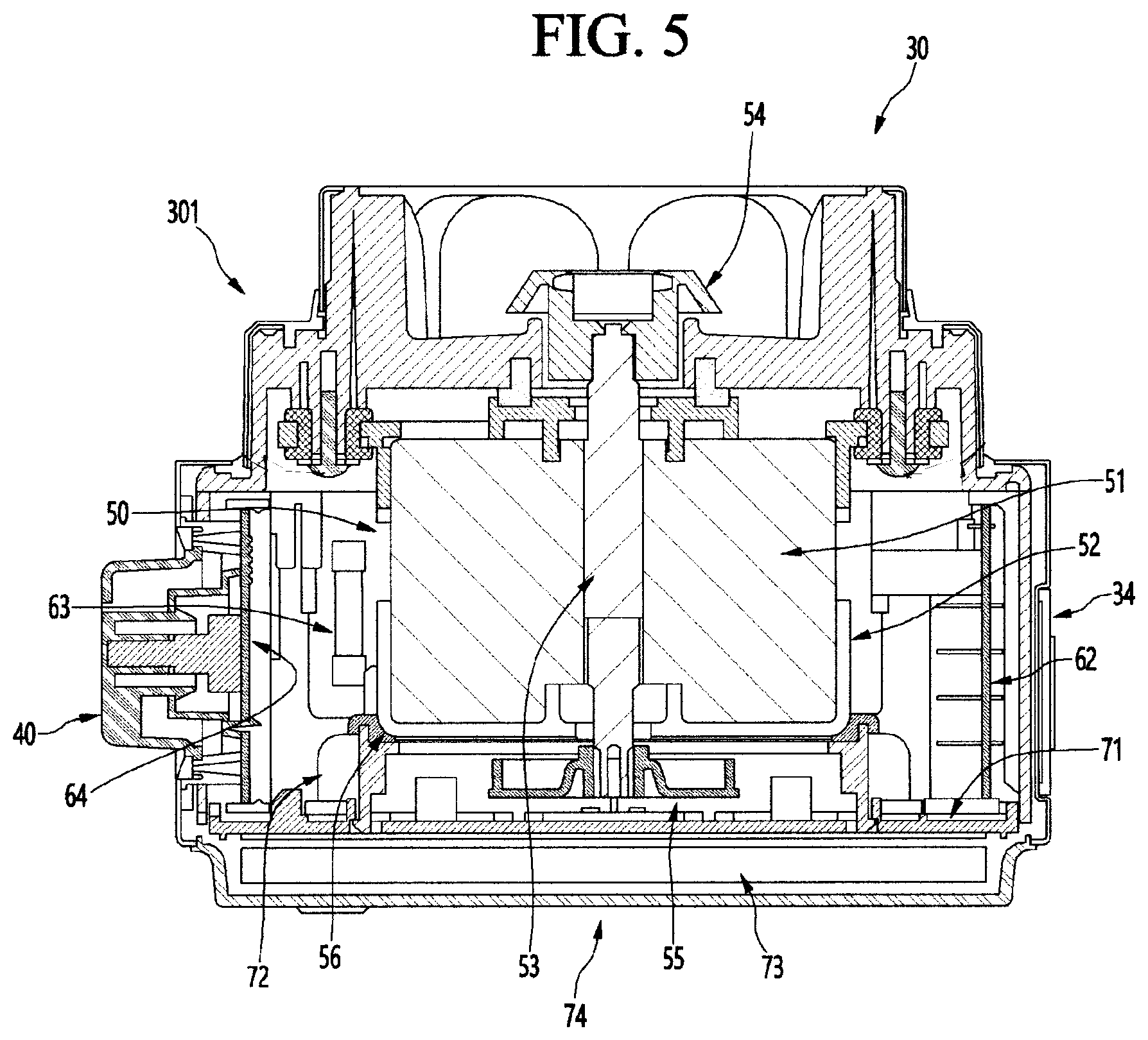 Patent US11779160 Figure 5 – Blender