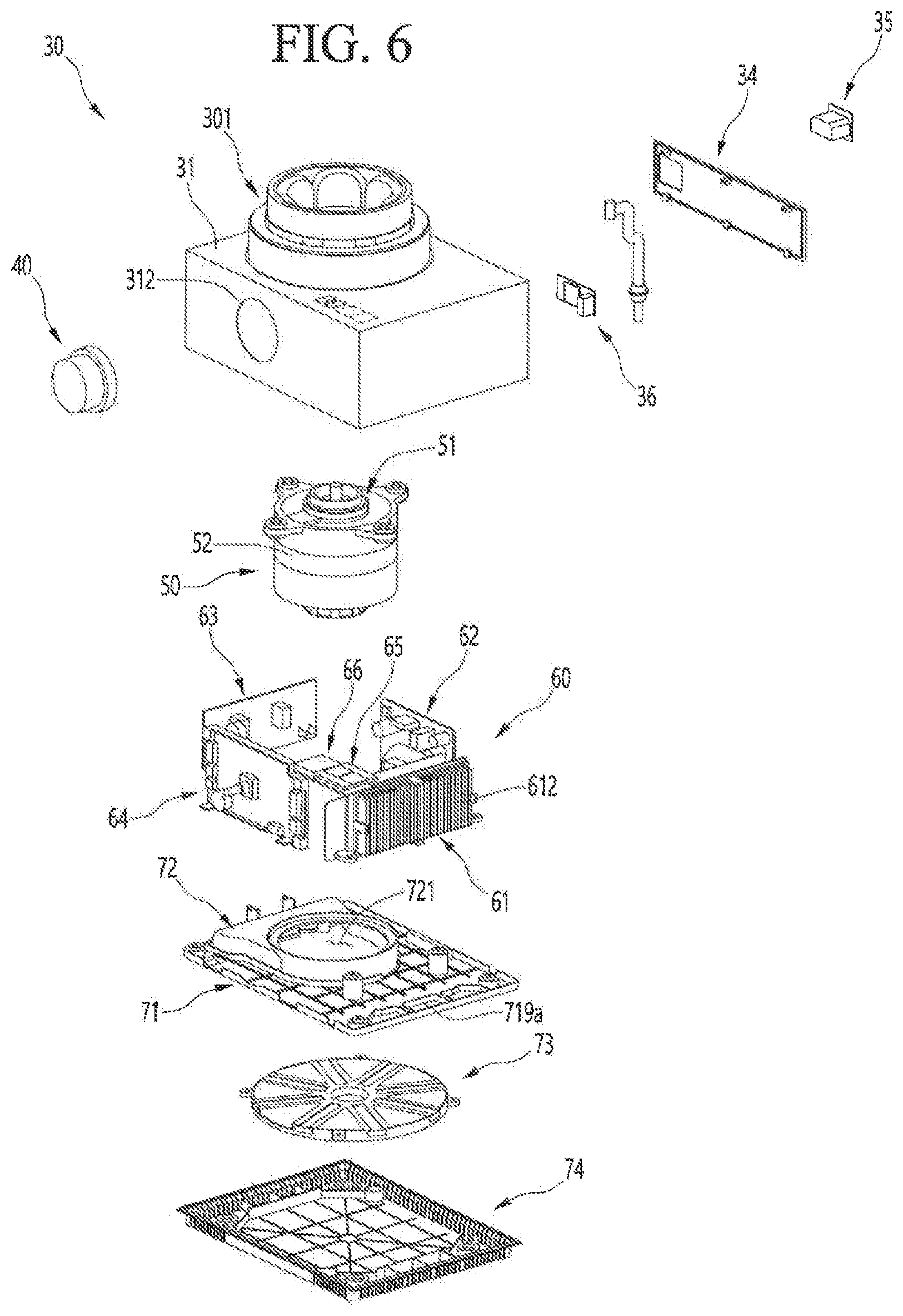 Patent US11779160 Figure 6 – Blender