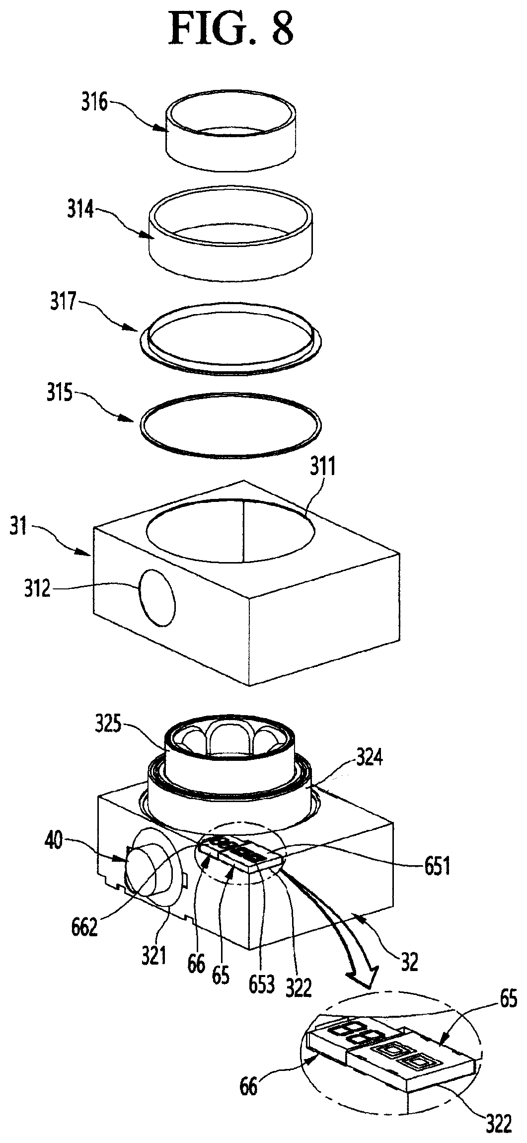 Patent US11779160 Figure 8 – Blender
