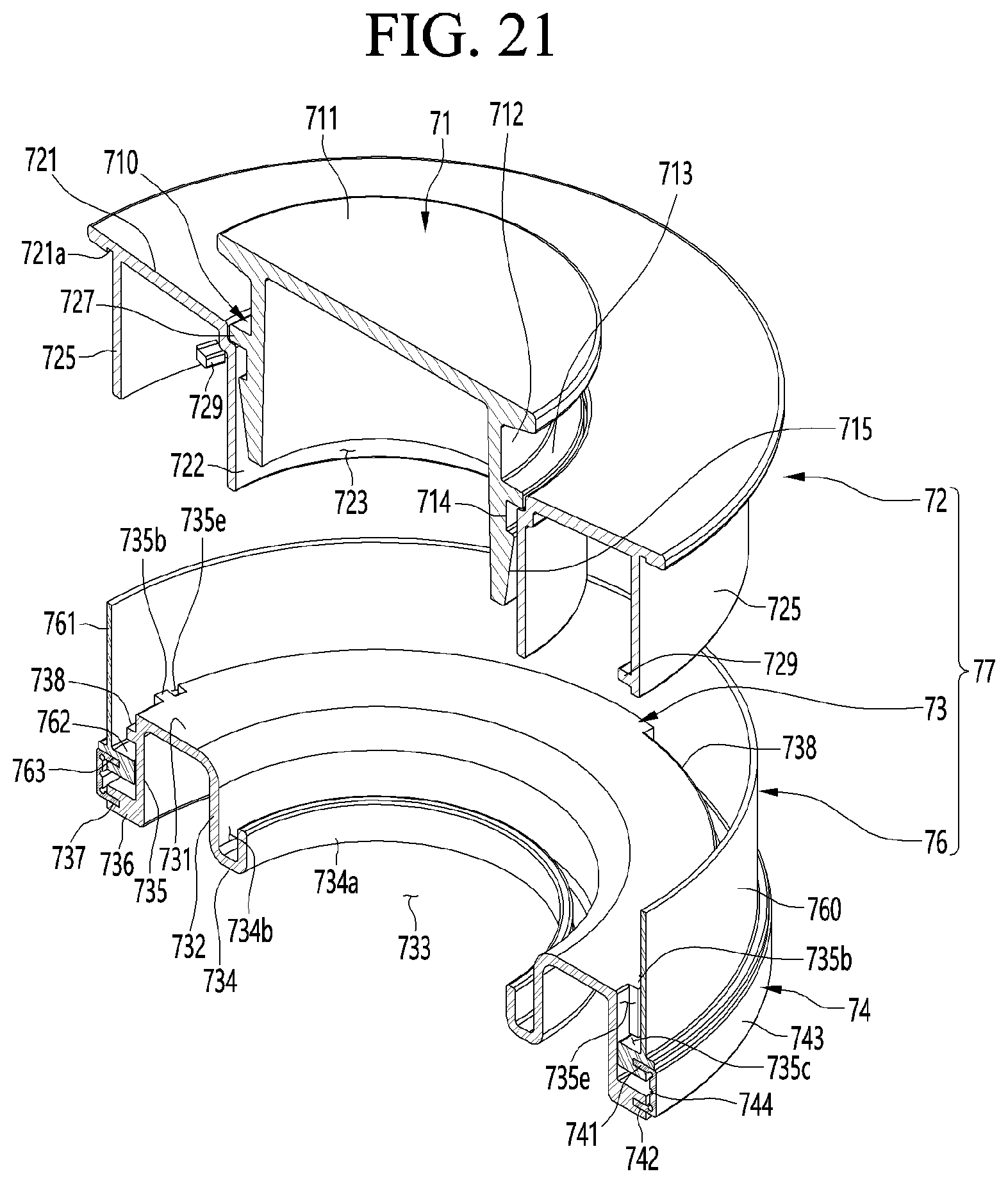 Patent US11779161 Figure 19 – Blender and lid for blender container