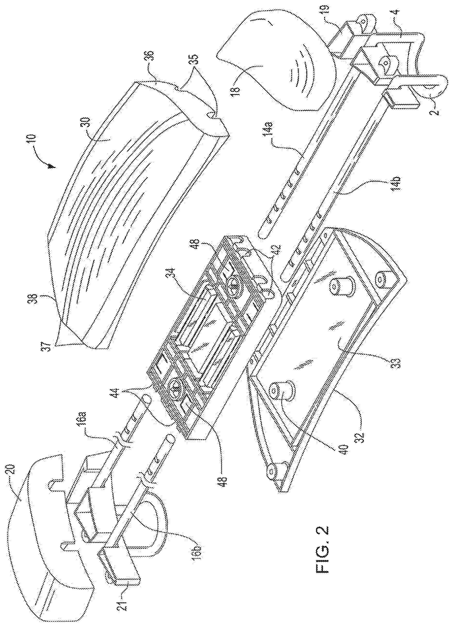Patent US11779170 Figure 2 – Adjustable toilet seat adapter