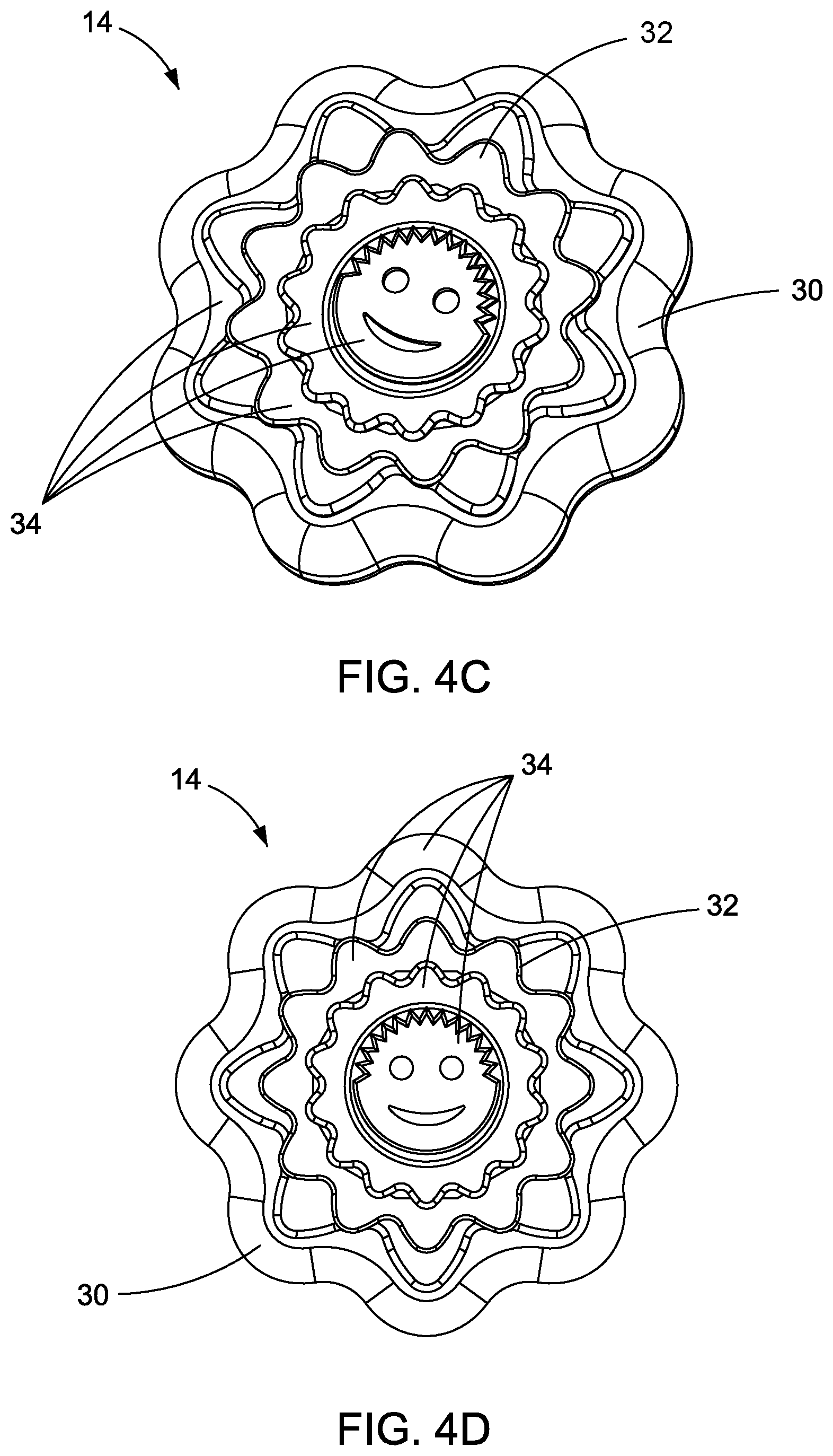 Patent US11779171 Figure 5 – Scrubbing tool having a dissolvable cleaning head