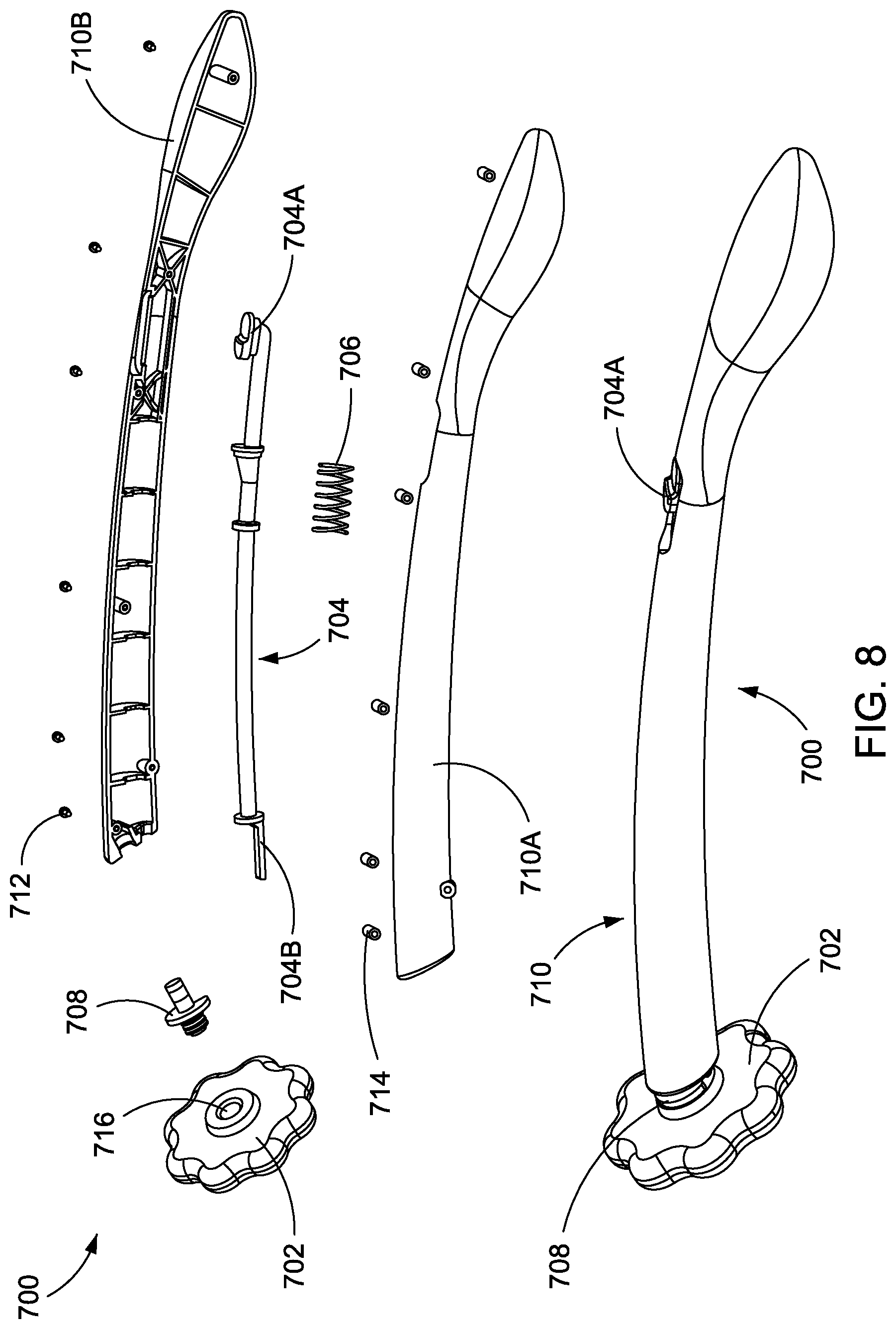 Patent US11779171 Figure 11 – Scrubbing tool having a dissolvable cleaning head