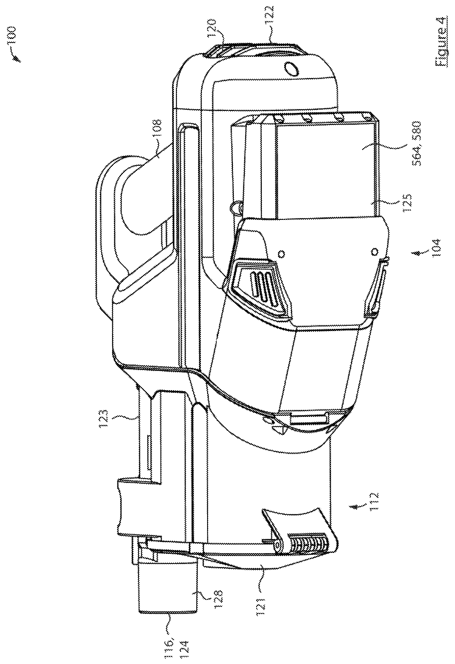 Patent US11779174 Figure 4 – Surface cleaning apparatus