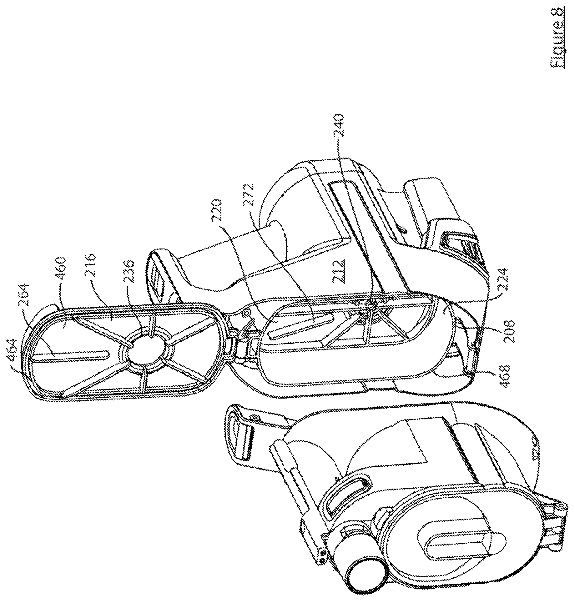 Patent US11779174 Figure 9 – Surface cleaning apparatus