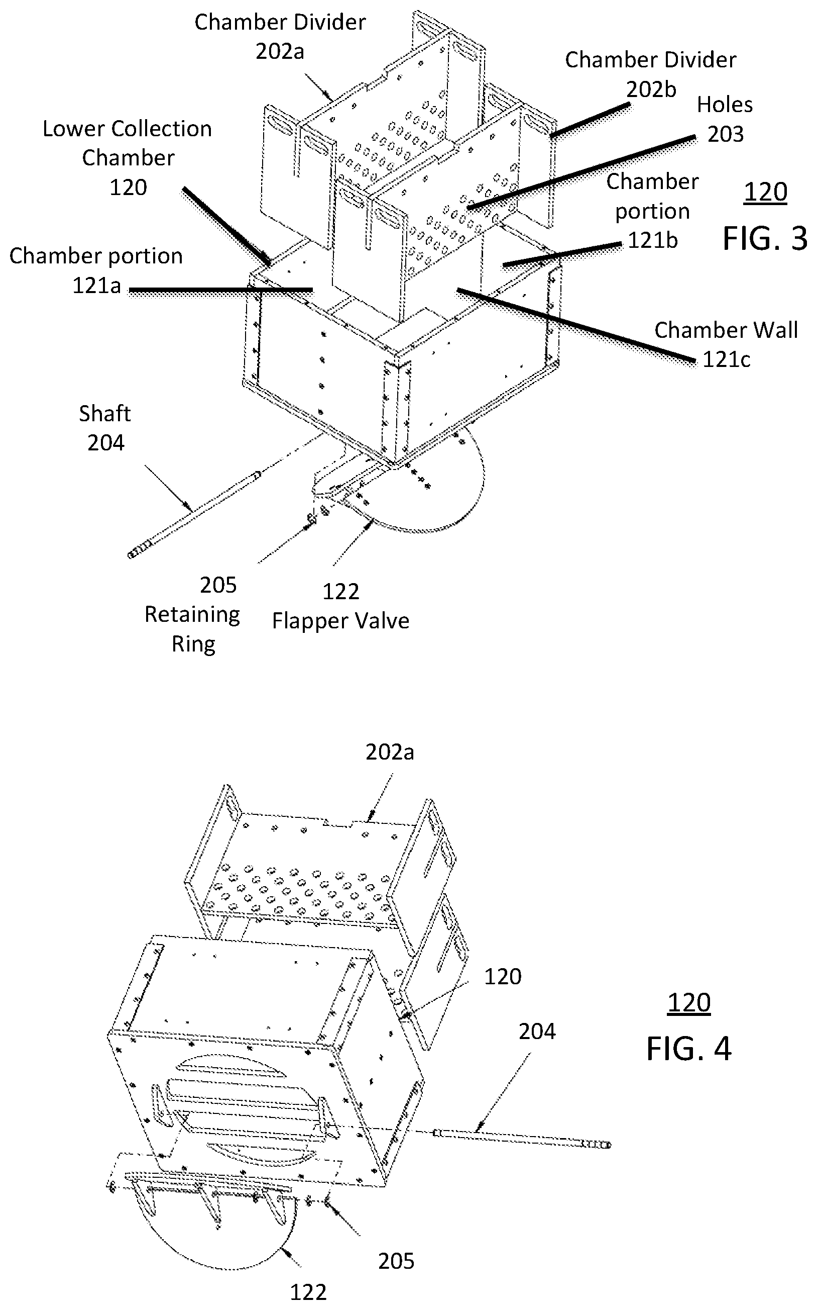 Patent US11779175 Figure 3 – Apparatus, system and method for vacuum with switchable collection chamber