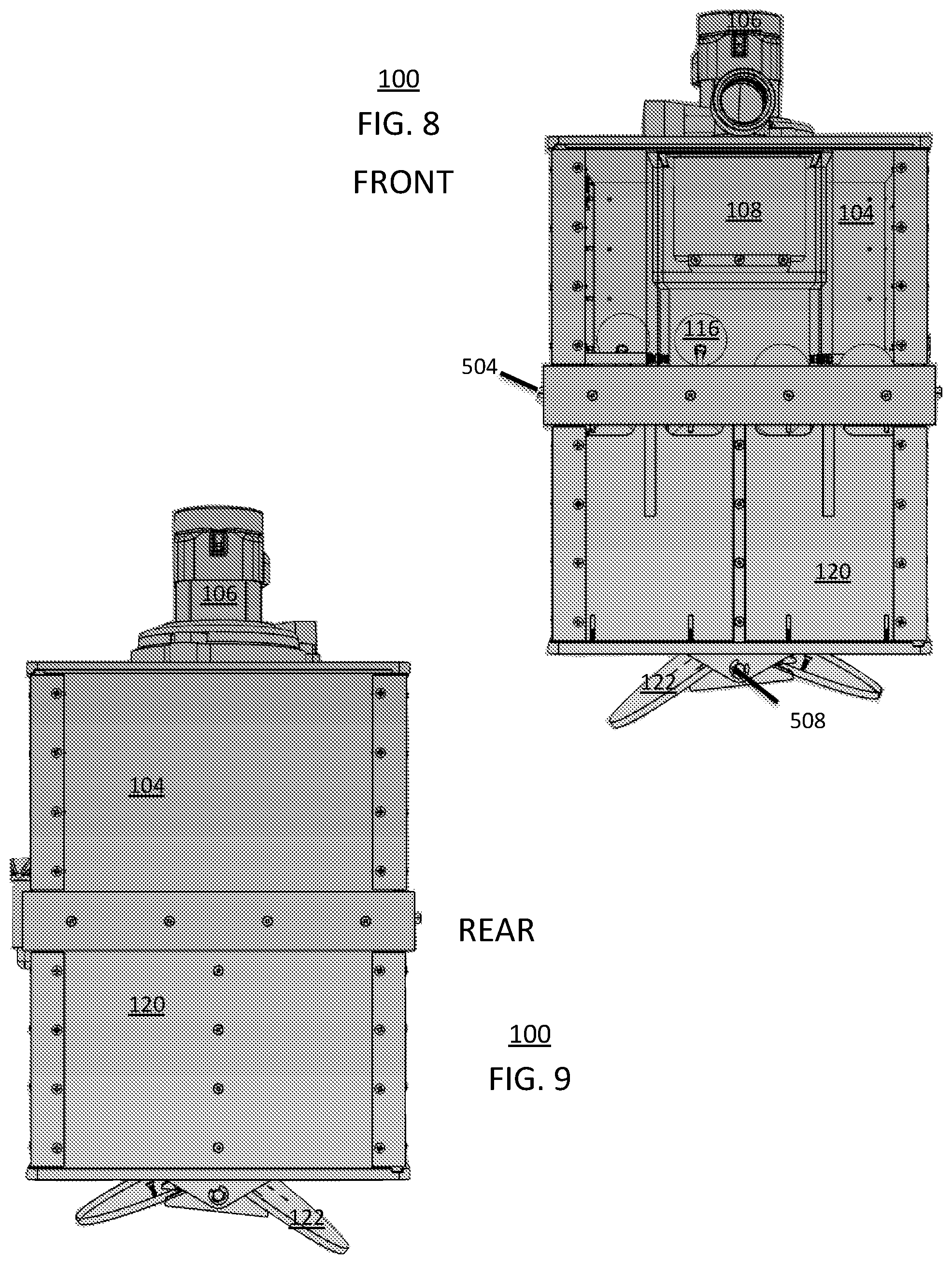 Patent US11779175 Figure 6 – Apparatus, system and method for vacuum with switchable collection chamber