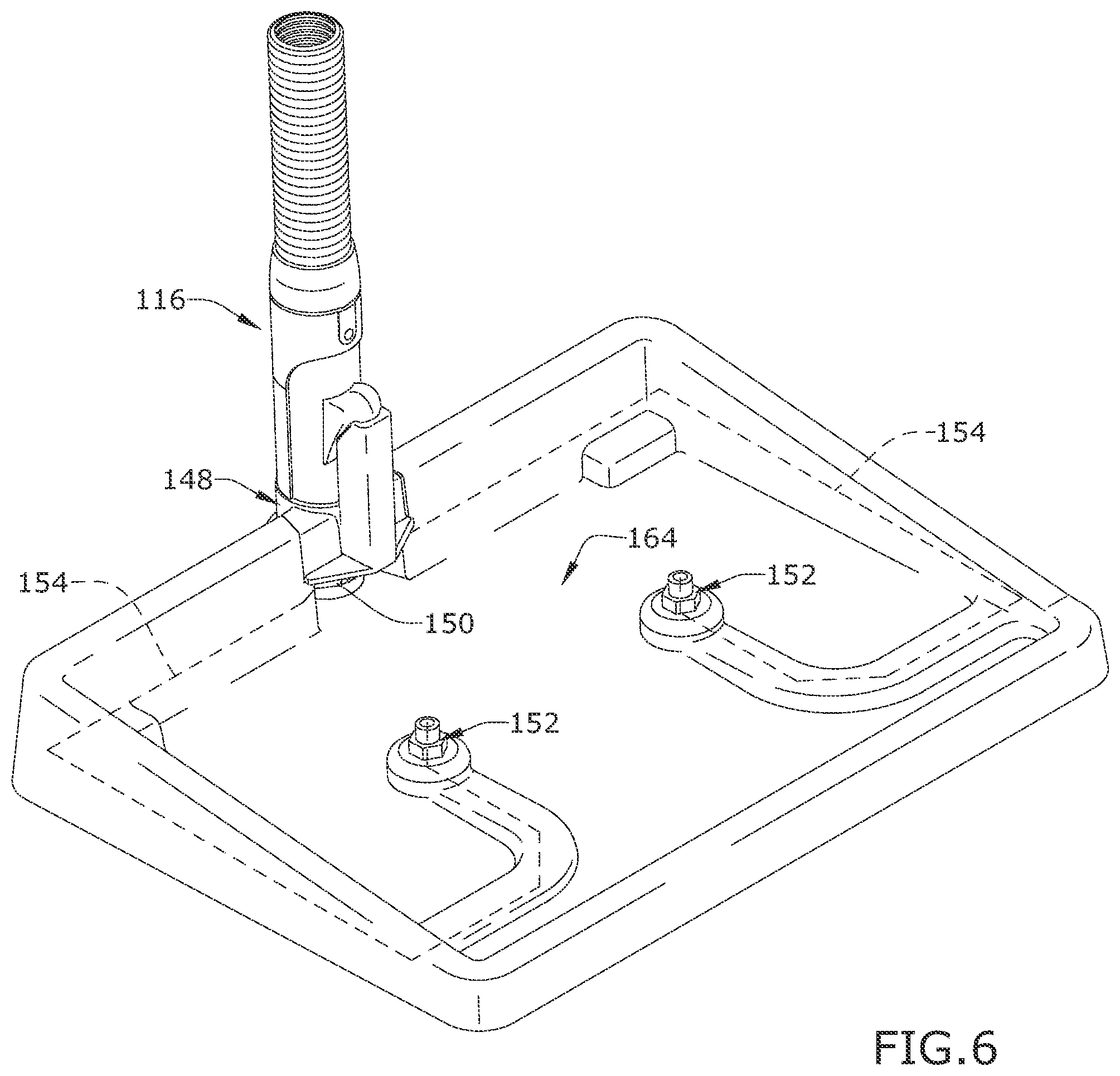 Patent US11779176 Figure 6 – Self-cleaning system and method for extraction cleaners