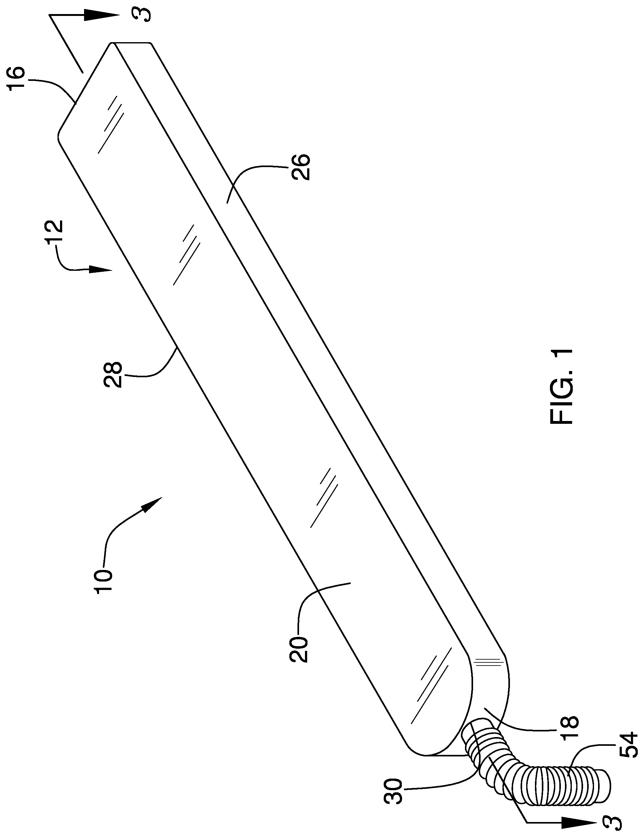Patent US11779177 Figure 1 – Fan blade cleaning assembly