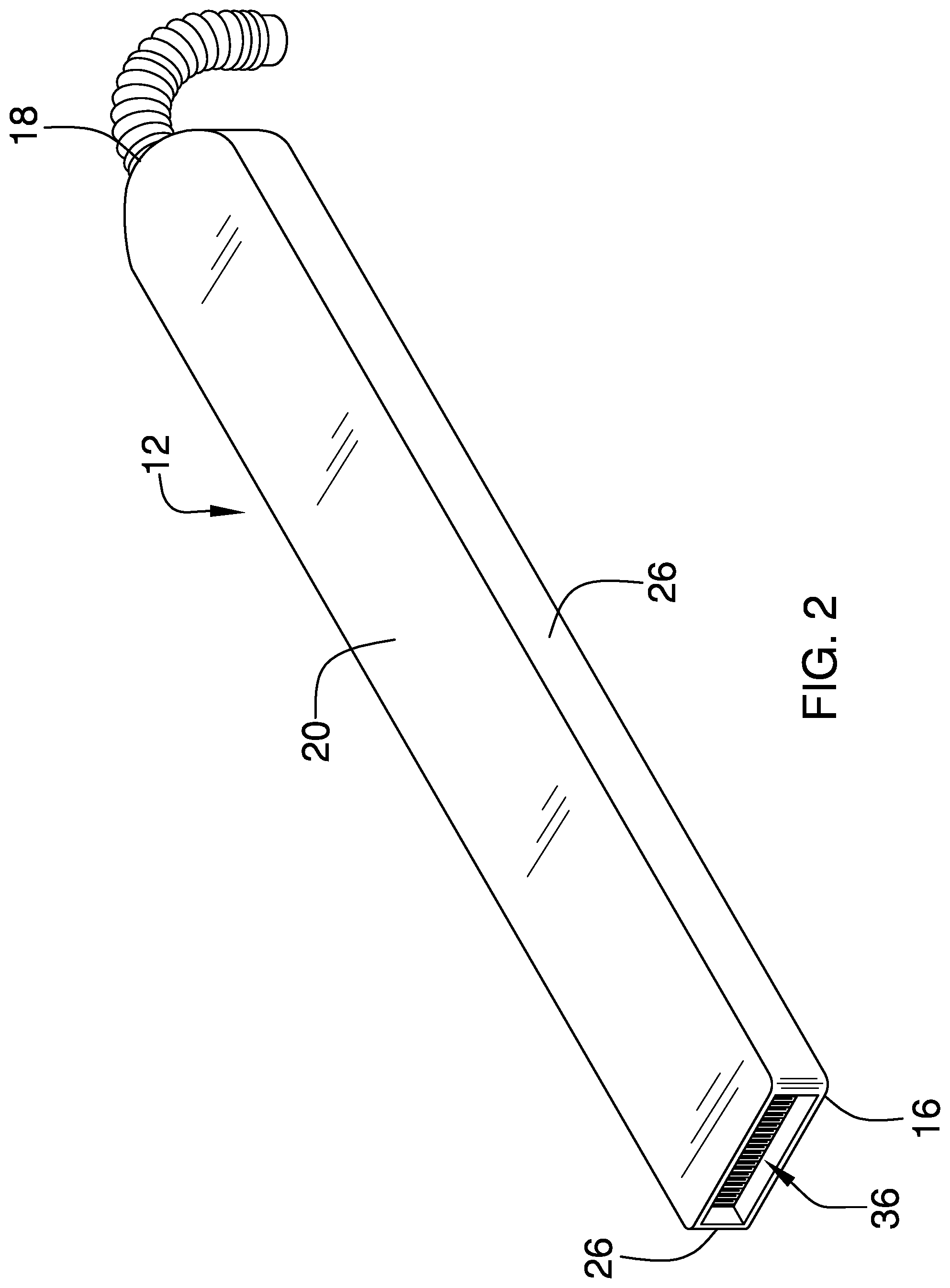 Patent US11779177 Figure 2 – Fan blade cleaning assembly