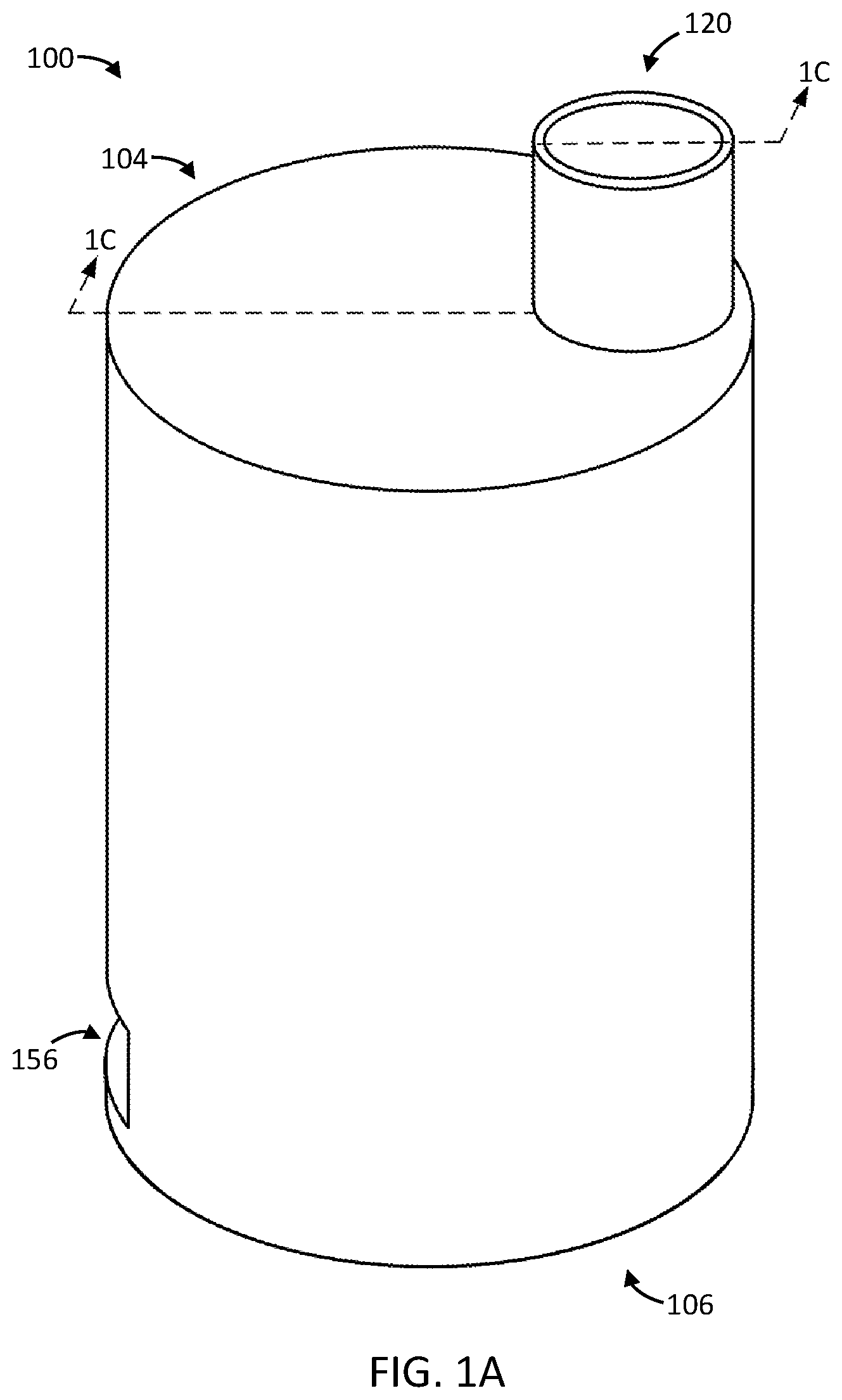 Patent US11779178 — Household appliance having an improved cyclone and a cyclone for same — Figure 1