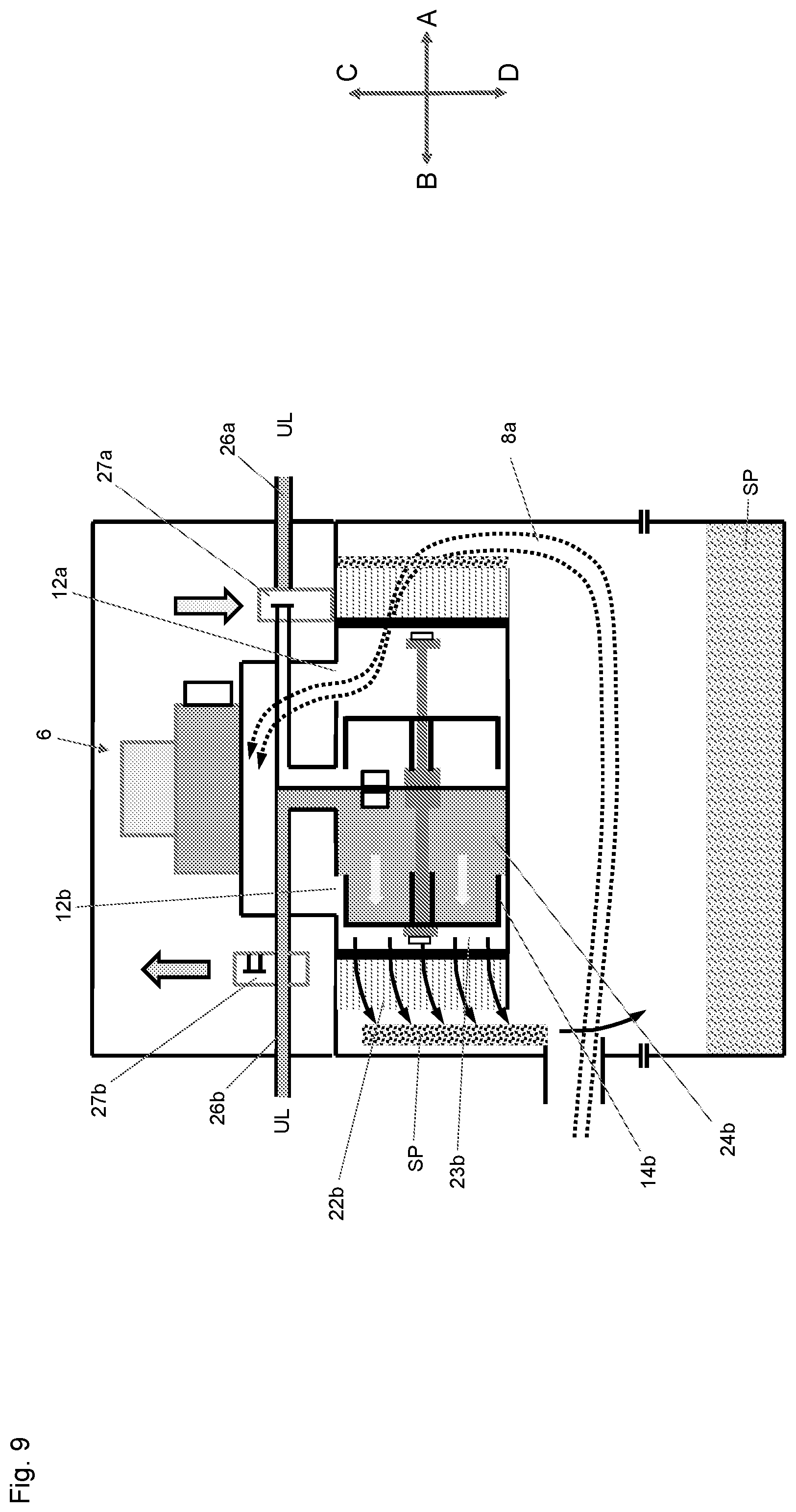 Patent US11779179 Figure 9 – Filter cleaning