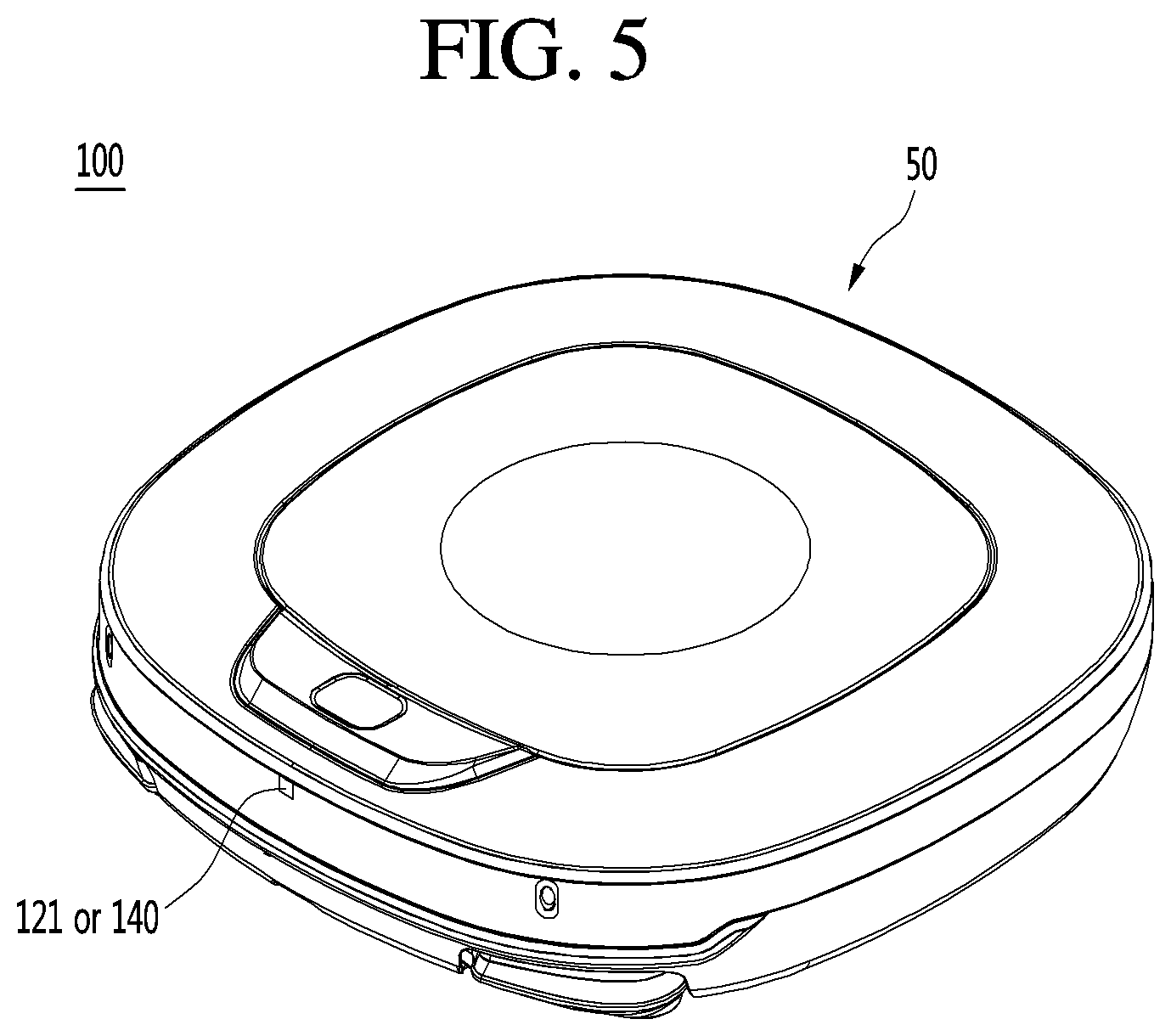 Patent US11779180 Figure 4 – Robot cleaner for cleaning in consideration of floor state through artificial intelligence and operating method for the same