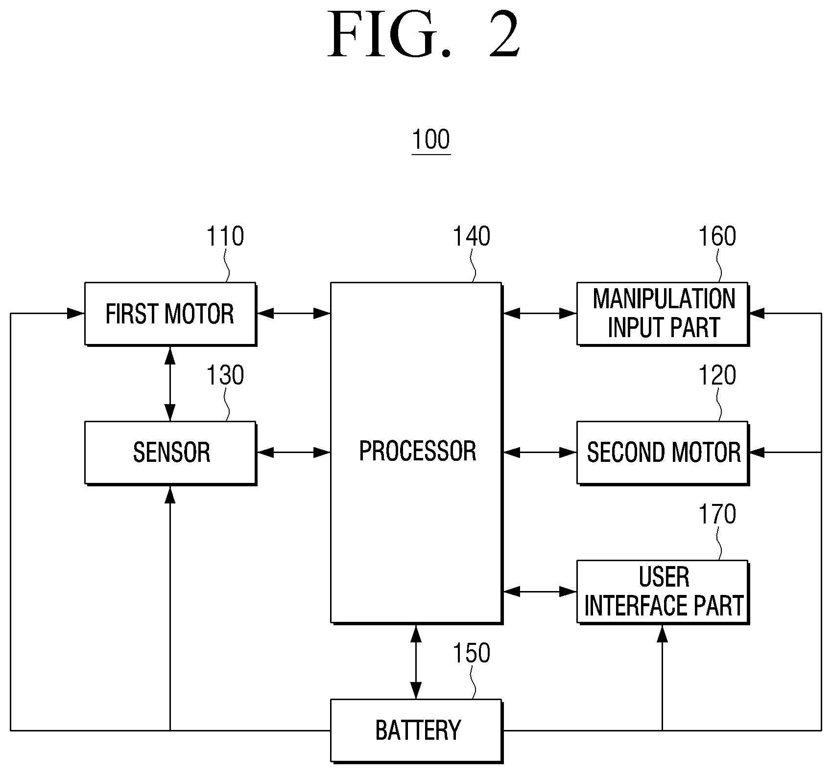 Patent US11779181 Figure 2 – Vacuum cleaner and method for controlling vacuum cleaner