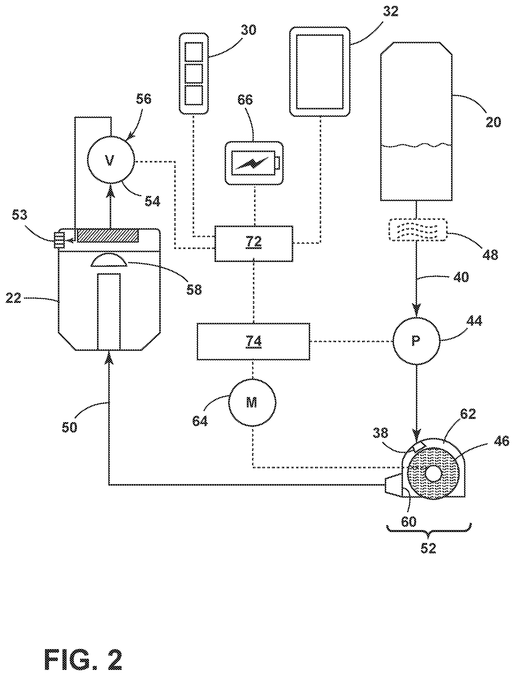 Patent US11779182 Figure 2 – Surface cleaning apparatus