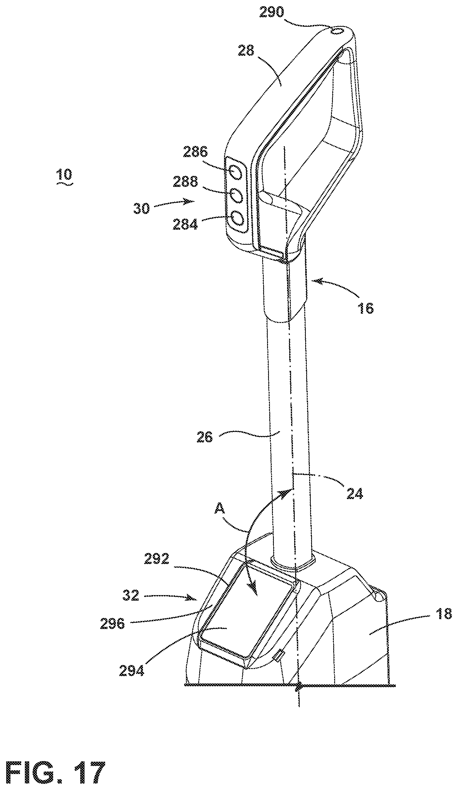 Patent US11779182 Figure 17 – Surface cleaning apparatus