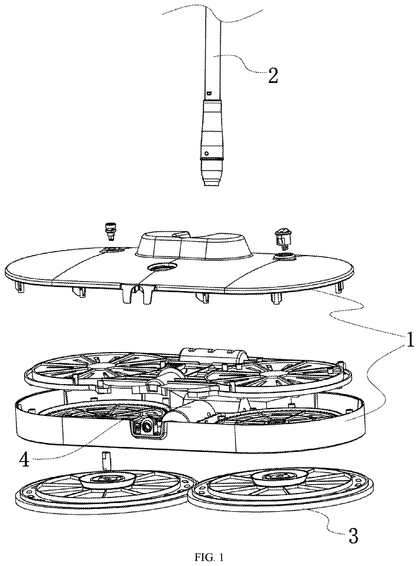 Patent US11779184 Figure 1 – Cleaning assembly