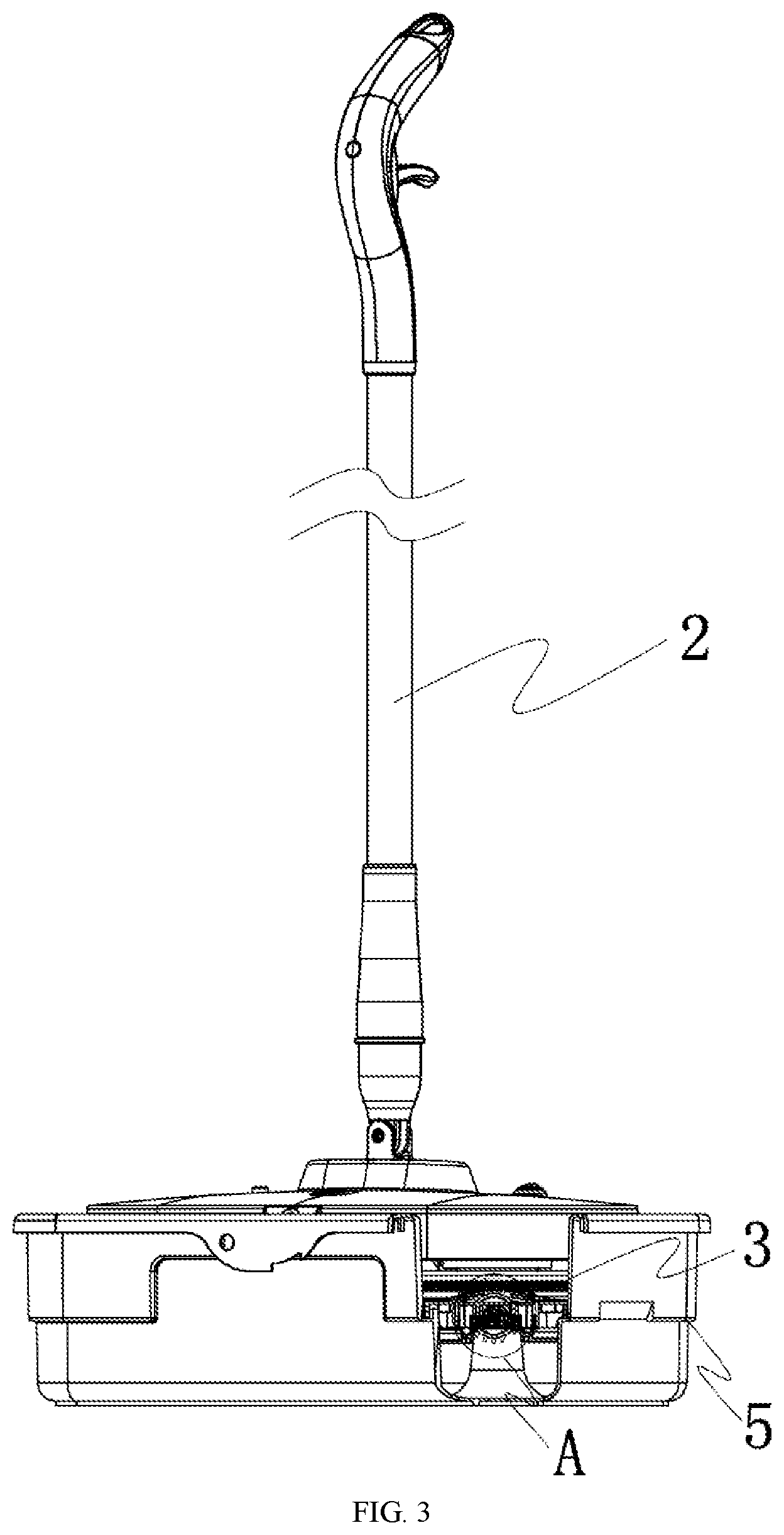 Patent US11779184 Figure 3 – Cleaning assembly