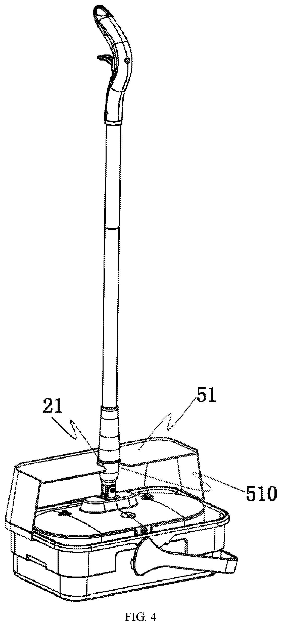 Patent US11779184 Figure 4 – Cleaning assembly