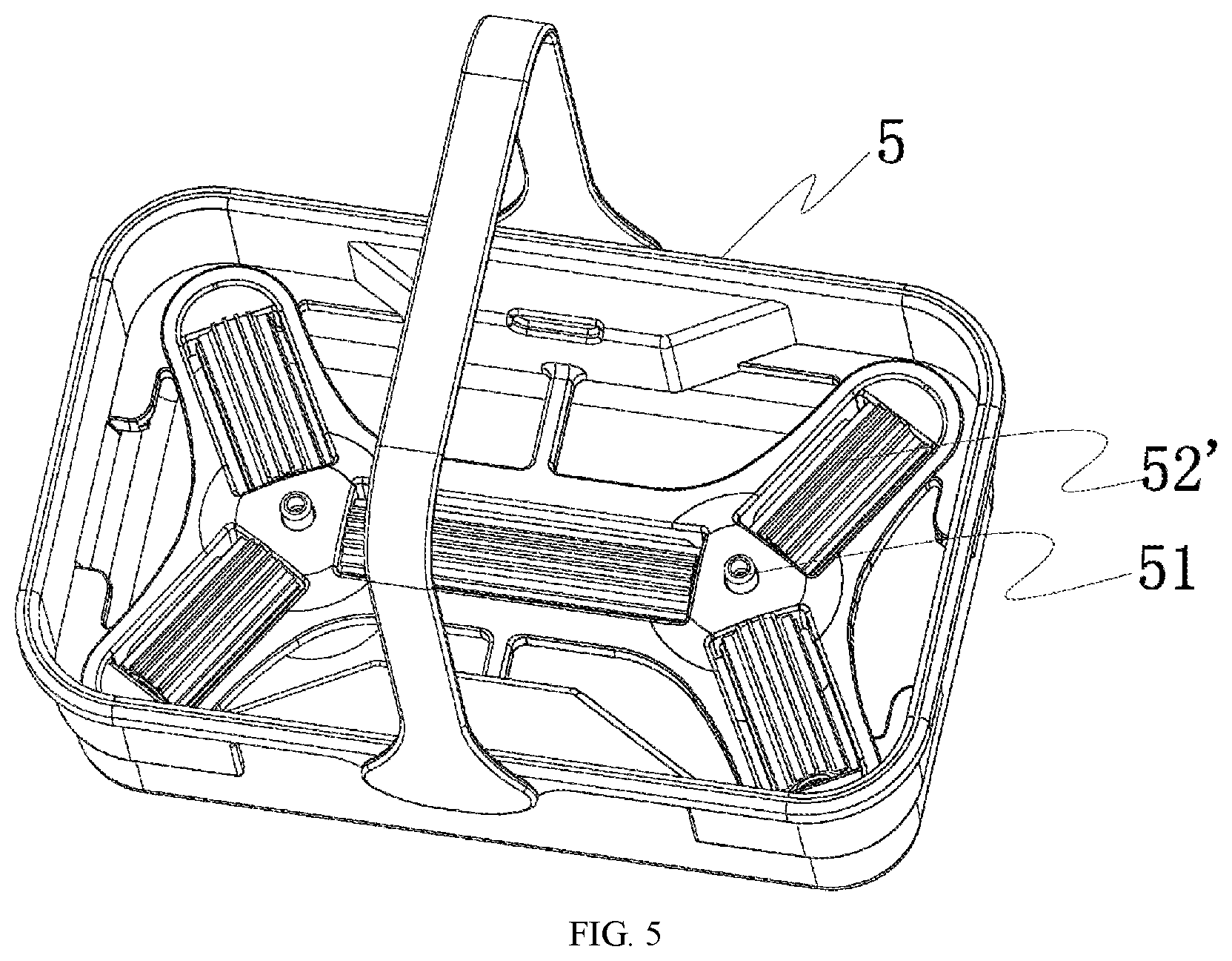 Patent US11779184 Figure 5 – Cleaning assembly