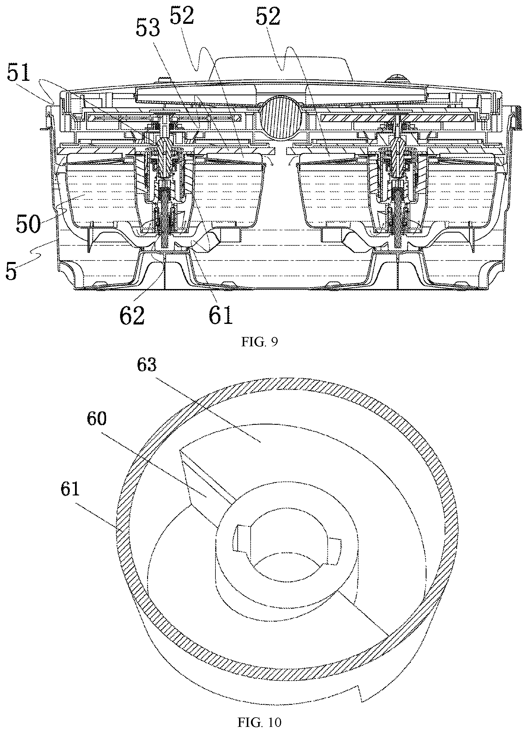 Patent US11779184 Figure 8 – Cleaning assembly