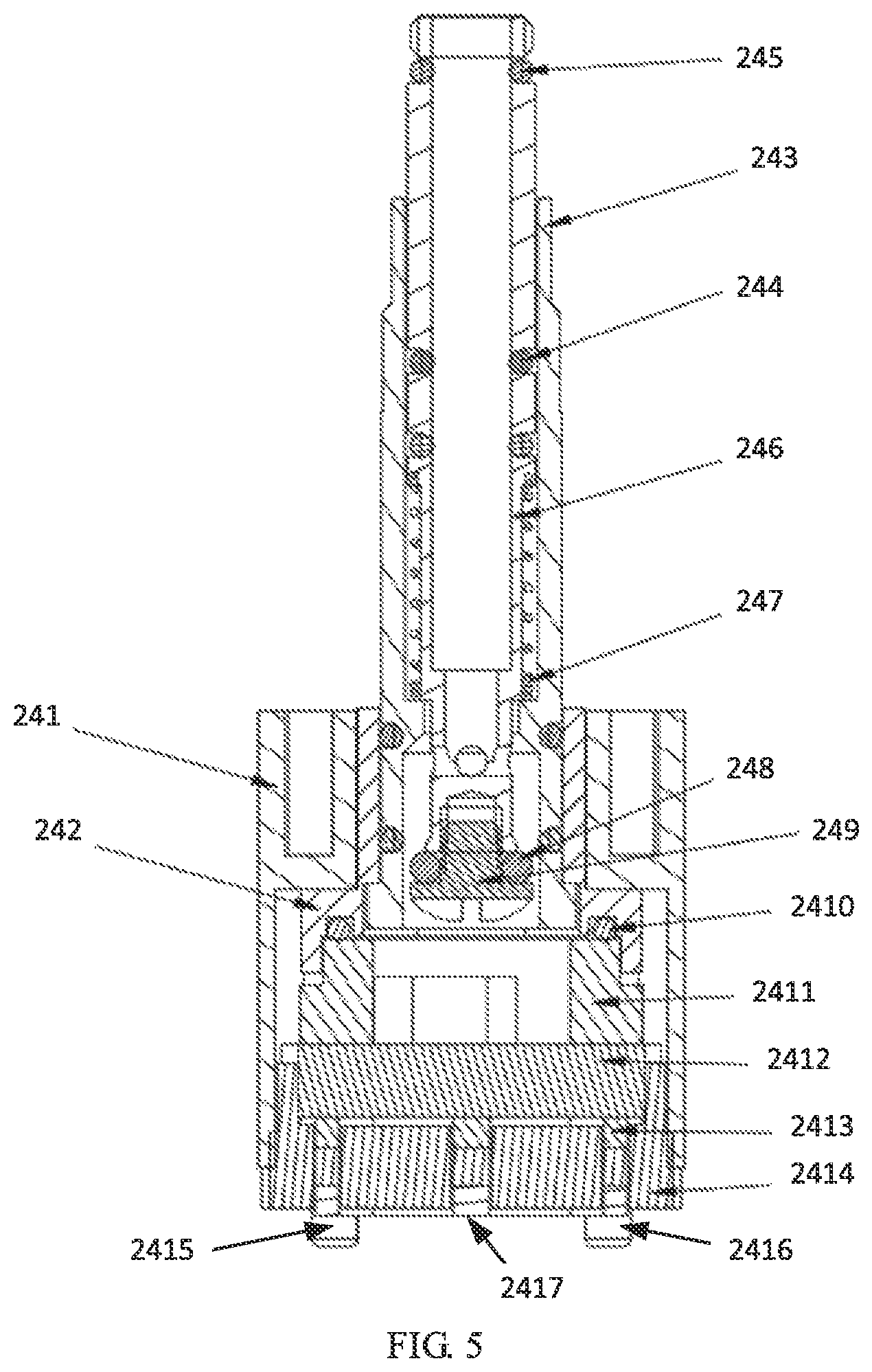 Patent US11779188 Figure 5 – Glass washer with adjustable water temperature