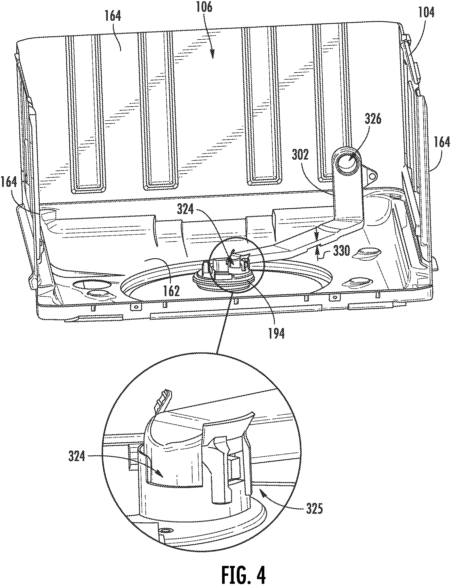 Patent US11779189 Figure 4 – Systems and methods for performing a sous-vide cooking cycle in a dishwasher appliance