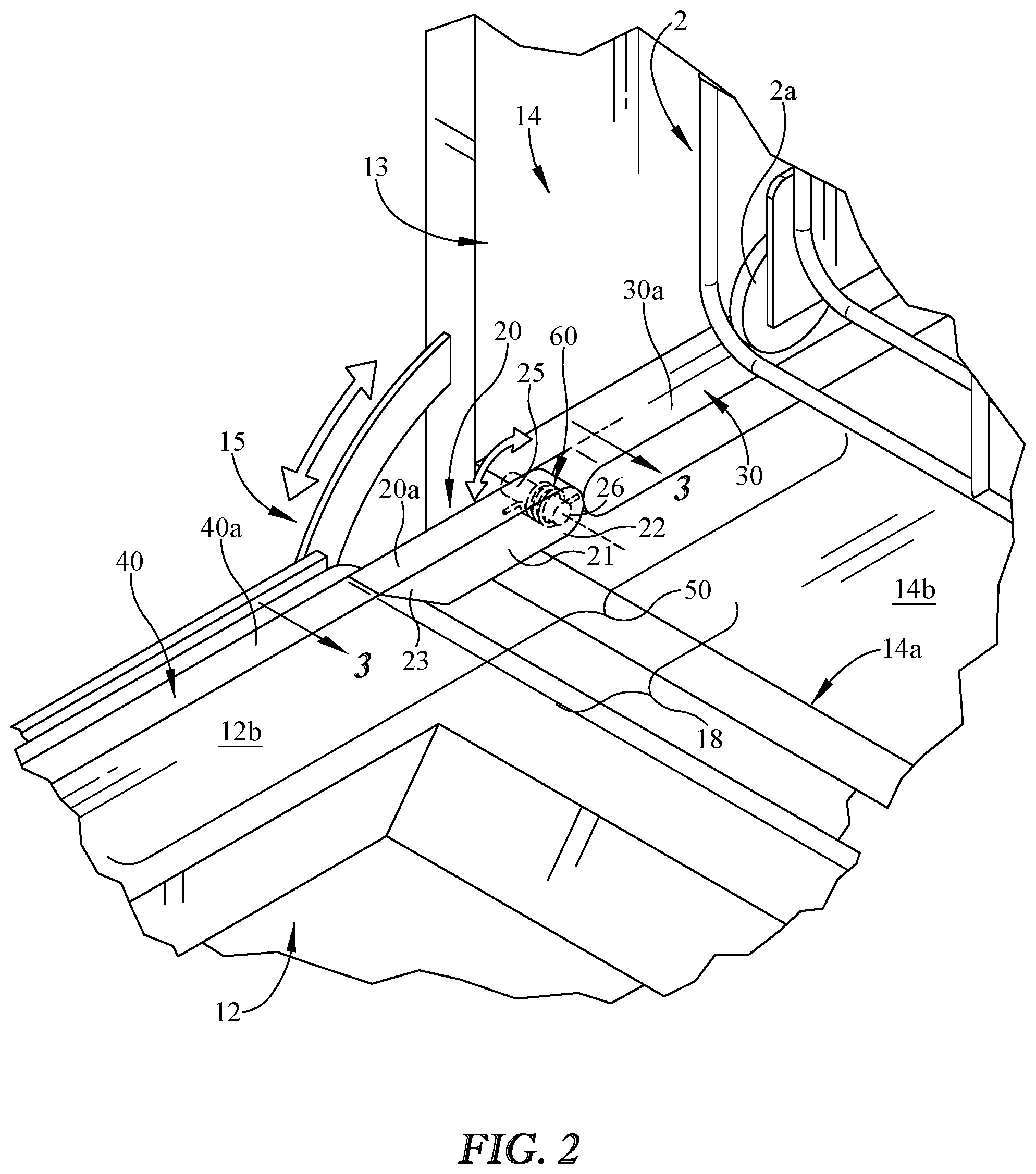 Patent US11779191 Figure 2 – Wheel shelf for a dish washing appliance
