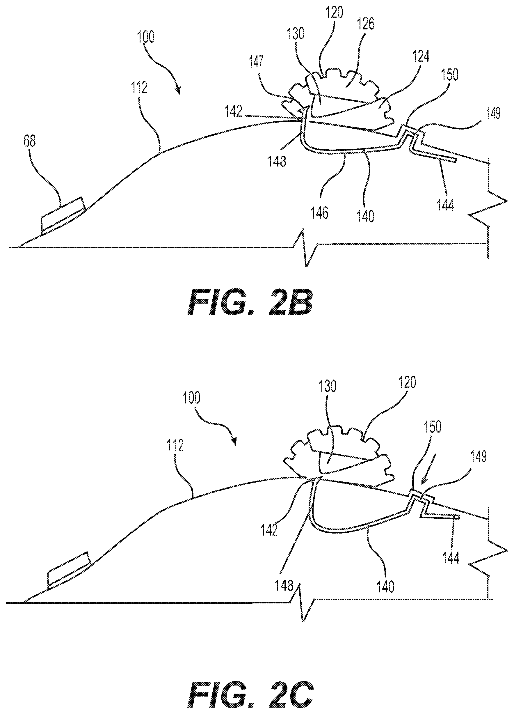 Patent US11779194 Figure 4 – Locking mechanisms for endoscopic devices